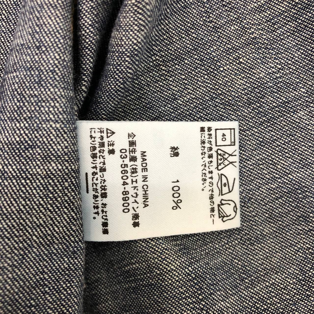 Edwin T279 EDWIN 503S WESTERN DENIM SHIRTS Size US M / EU 48-50 / 2 - 7 Thumbnail