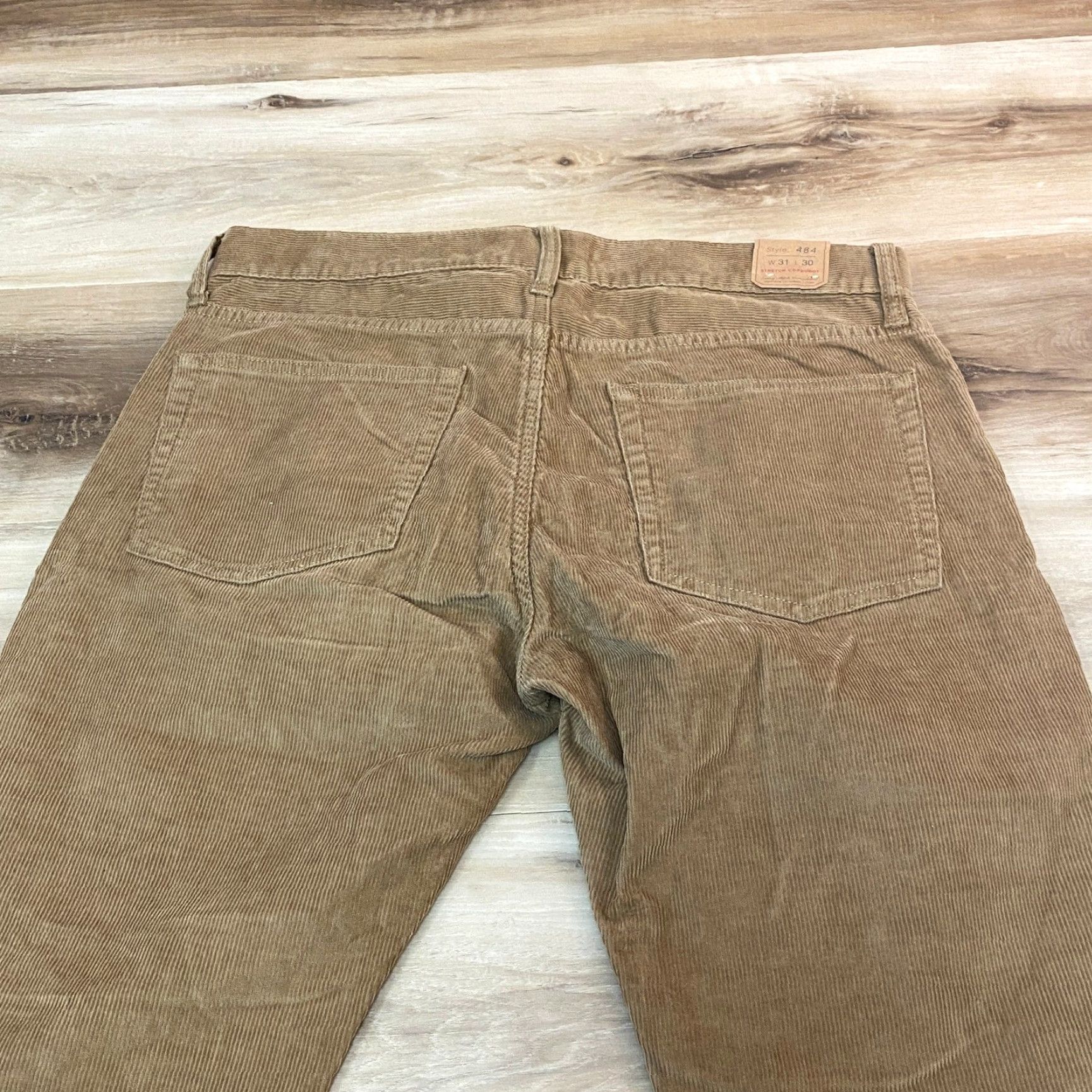 J.Crew J.Crew Pants Slim Corduroy 31x30 Brown 484 Mens New Size US 31 - 8 Thumbnail