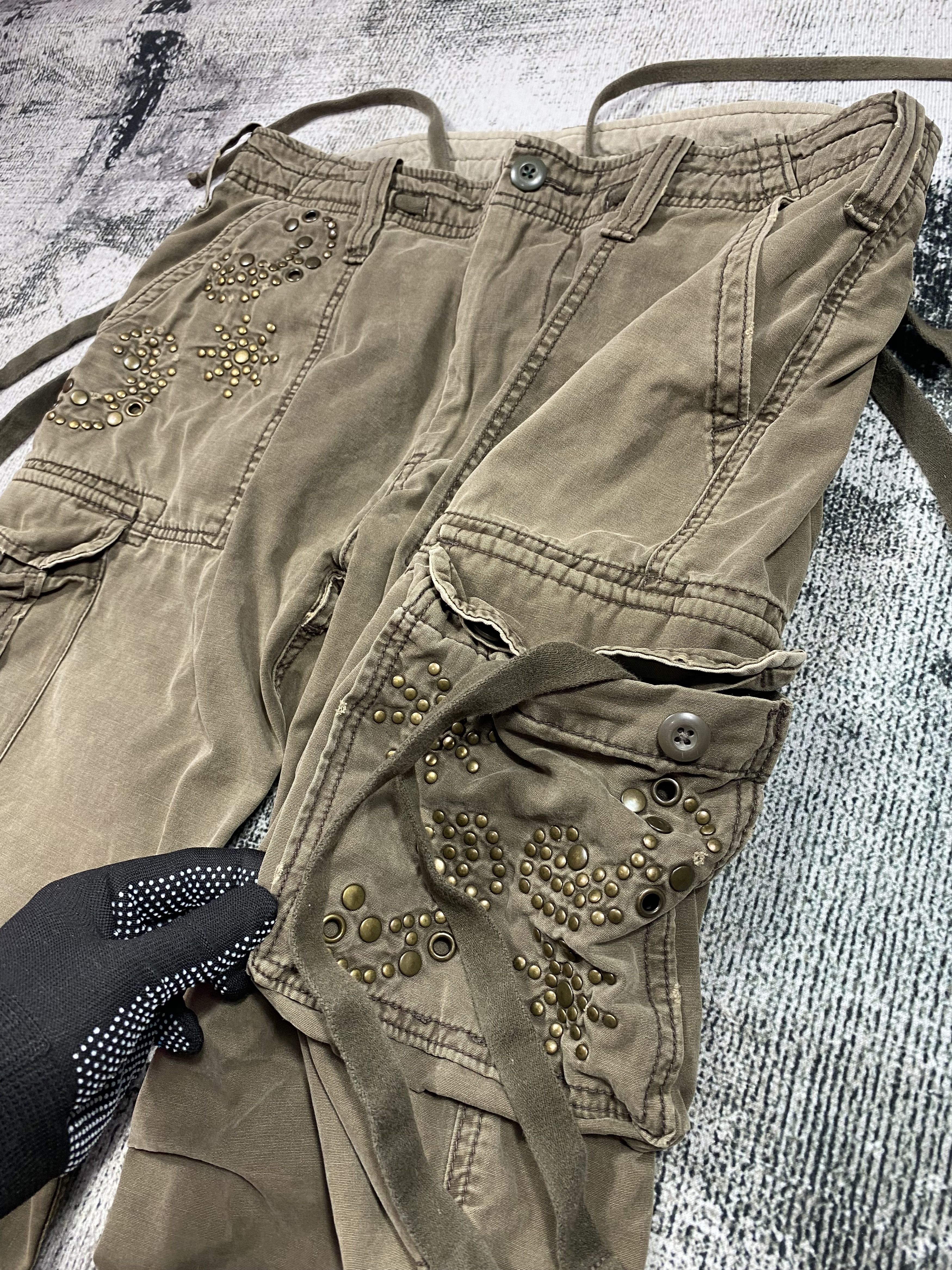 Other SICKS💥RARE Tactical Cargo Pants Multi Pocket Bondage Pants Size US 34 / EU 50 - 8 Thumbnail