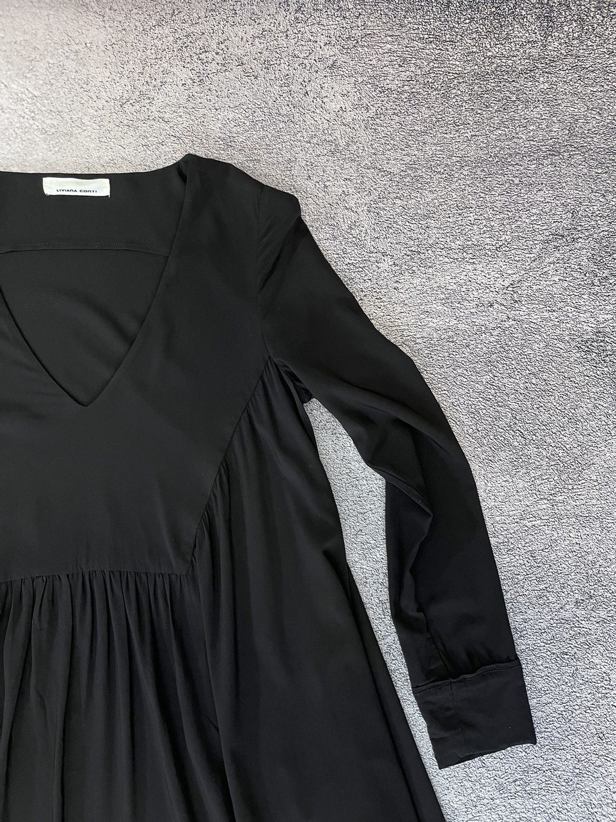 Other Liviana Conti Women Dress Viscose Black Size 40 Size S / US 4 / IT 40 - 6 Thumbnail