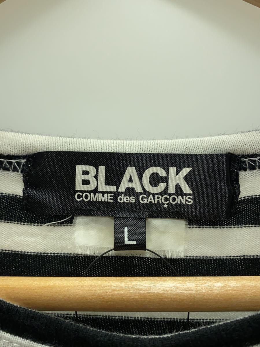 Comme des Garcons × Comme des Garcons Black Striped Long Sleeve Tee Size US L / EU 52-54 / 3 - 4 Thumbnail