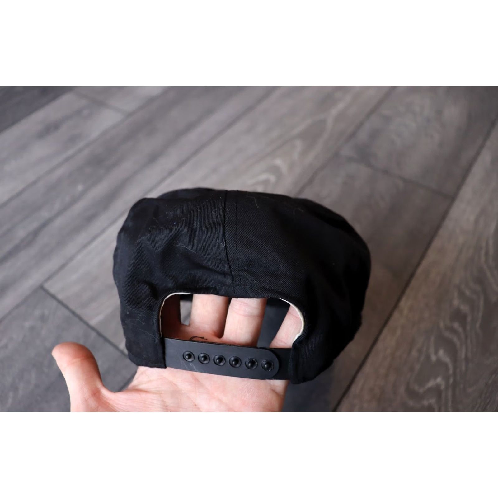 Aeronautica Militare AERONAUTICA MILITARE ITALIAN CAP Hat Men’s Vintage Black Crewneck Style Baseball Cap One Size L Size ONE SIZE - 4 Thumbnail