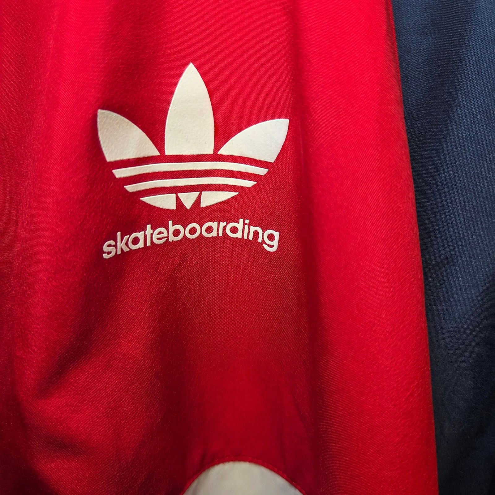 Adidas Adidas Skateboarding Climaproof Jacket L 2014 Red White Blue Size US L / EU 52-54 / 3 - 5 Thumbnail