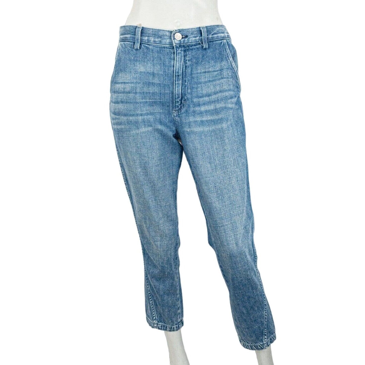 Designer AMO DENIM Women's baggy Slouch Trouser Jeans Indigo Size 28 Size 28" / US 6 / IT 42 - 3 Thumbnail