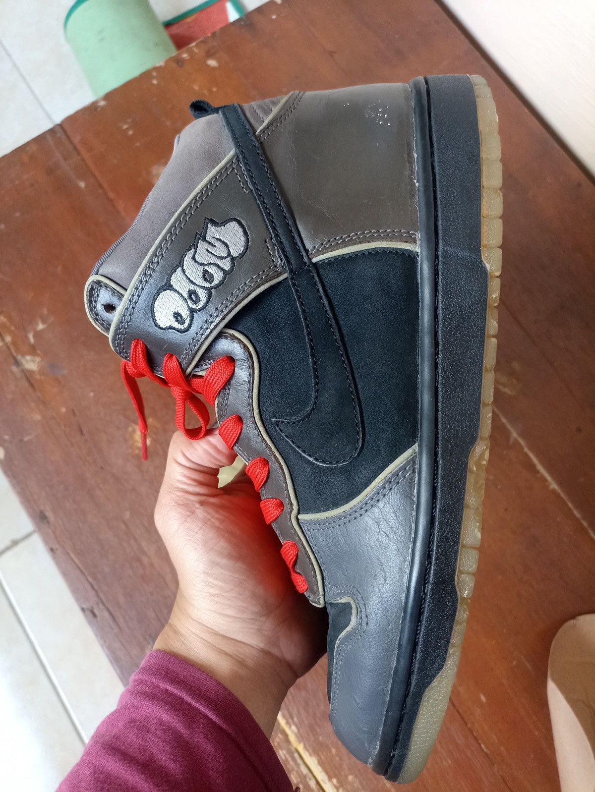 Nike SB Nike SB Dunk x MF. Doom 2007 Size US 9 / EU 42 - 19 Thumbnail