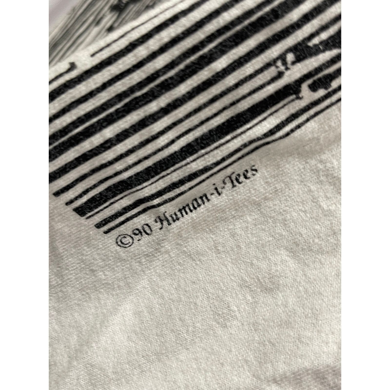Vintage Vintage 90's Nature Can't Be Restocked Graphic T-Shirt Size US L / EU 52-54 / 3 - 3 Thumbnail