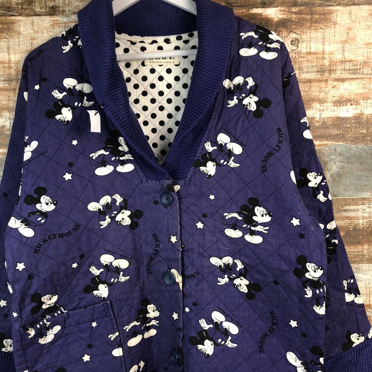 Disney Erny Walt Disney Mickey Mouse Cardigan vintage #A2370 Size M / US 6-8 / IT 42-44 - 5 Thumbnail