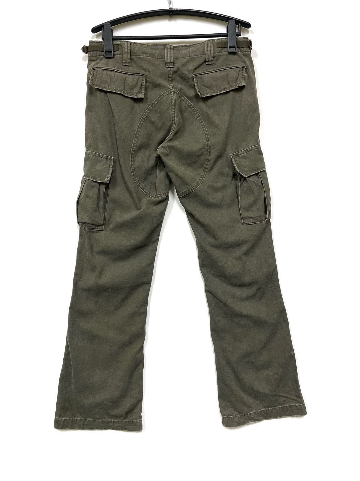 Alpha Industries × Vintage Flare !! Vintage 90s Cargo by Alpha Industries Size US 34 / EU 50 - 6 Thumbnail