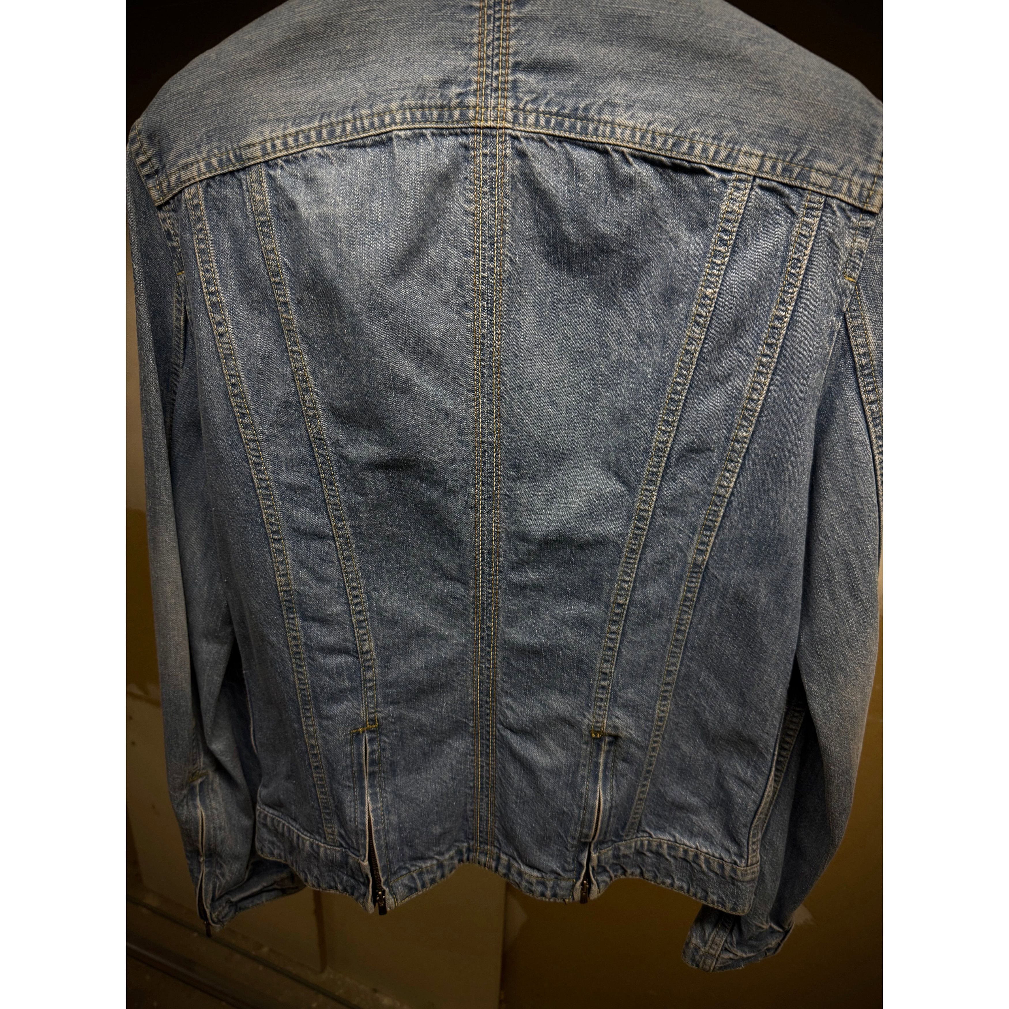 The Viridi-anne The Viridi-Anne Light Wash Denim Excella Zip-Up Work Jacket Size US S / EU 44-46 / 1 - 9 Thumbnail