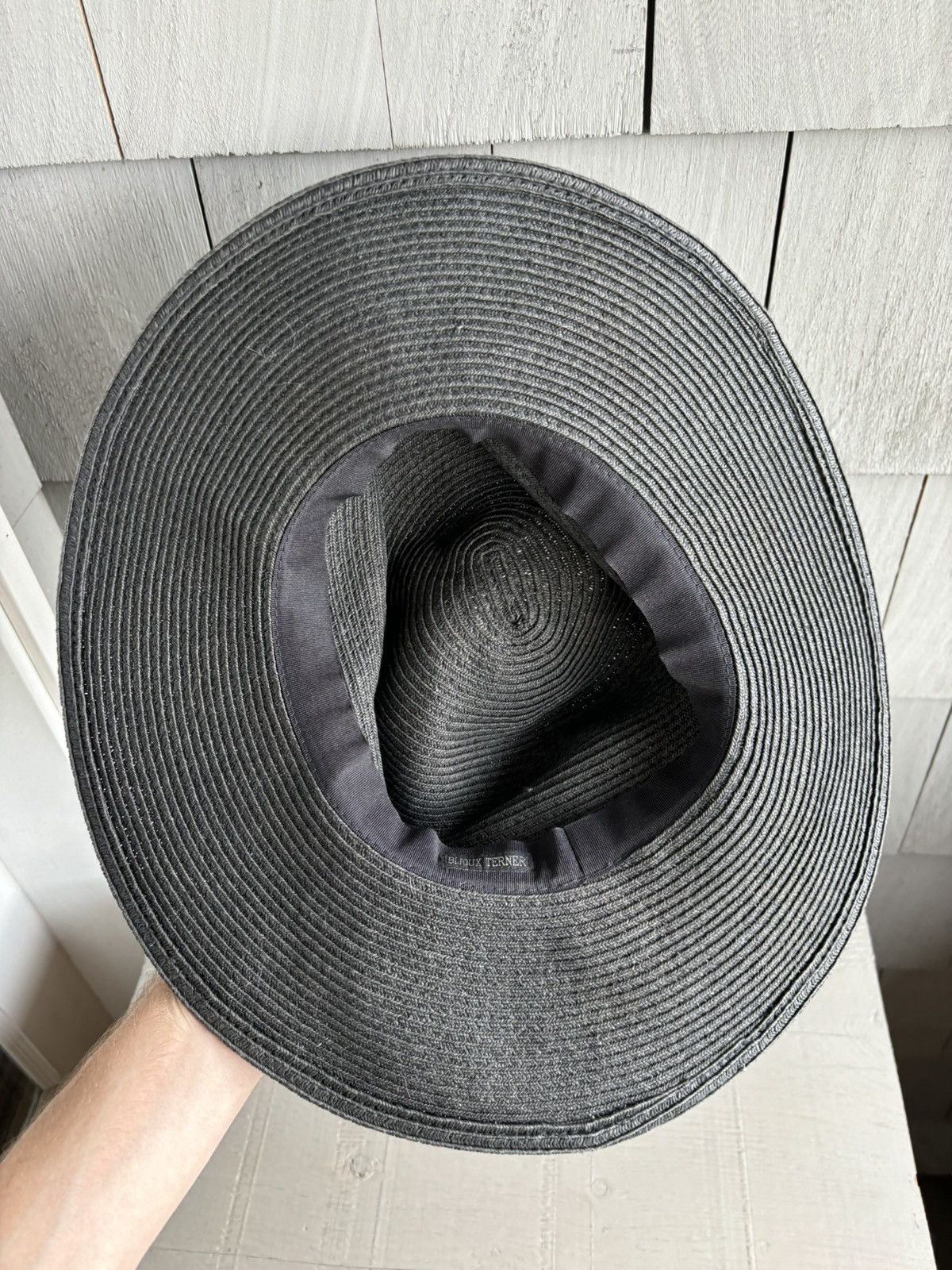 Holt Renfrew × Vintage Vintage Sunhat Vintage Bijoux Turner Straw Hat Woven Floppy Size ONE SIZE - 9 Thumbnail