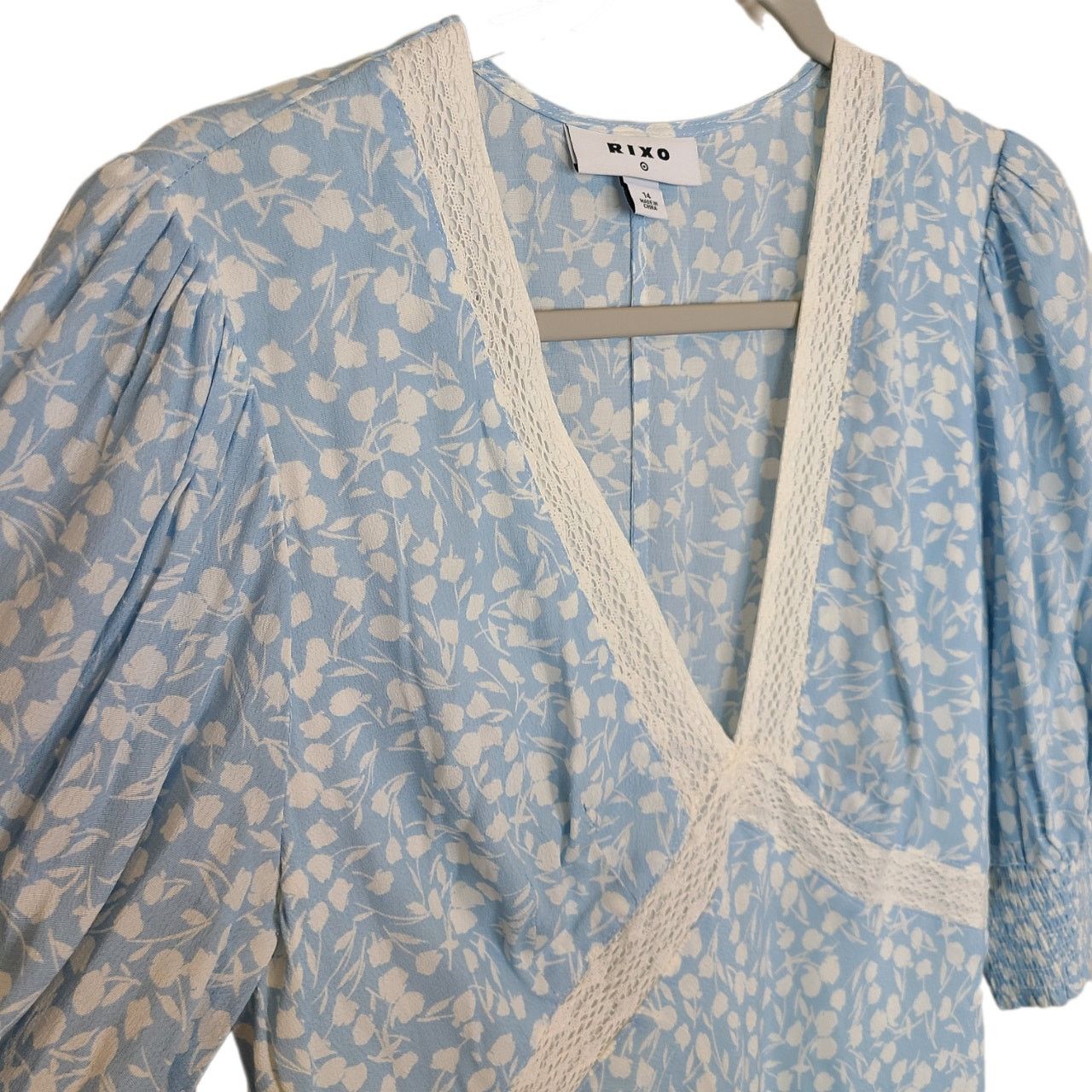 RIXO Rixo Target Floral Swing Maxi Dress Romantic Cottagecore Size XL / US 12-14 / IT 48-50 - 5 Thumbnail