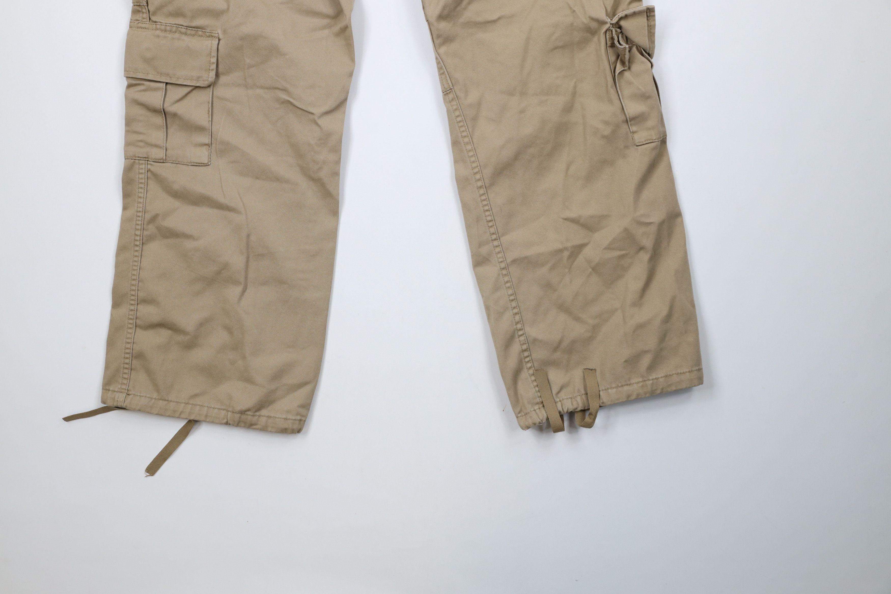 Rothco × Vintage Vintage 90s Rothco Double Knee Military Cargo Pants Beige Size US 36 / EU 52 - 12 Thumbnail