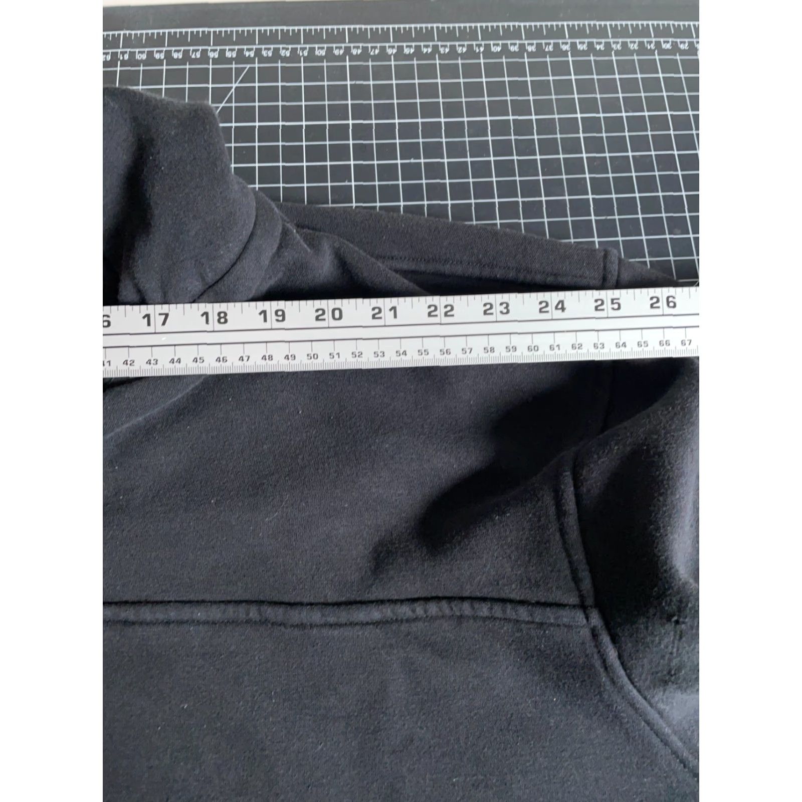 Vintage FiveBrother Hoodie Men 2XL Black Heavyweight Pullover Crew Neck Drawstring Pockets Size US XXL / EU 58 / 5 - 7 Thumbnail