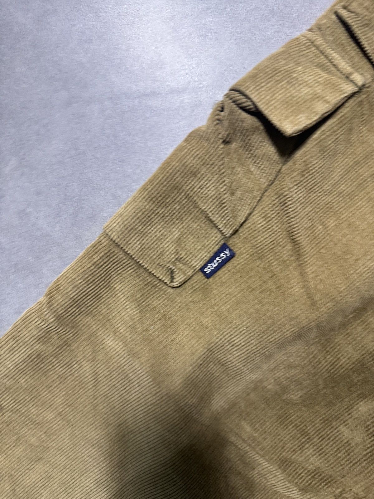 Stussy Vintage Rare Stussy Corduroy Cargo Pants Skate Size US 31 - 9 Thumbnail