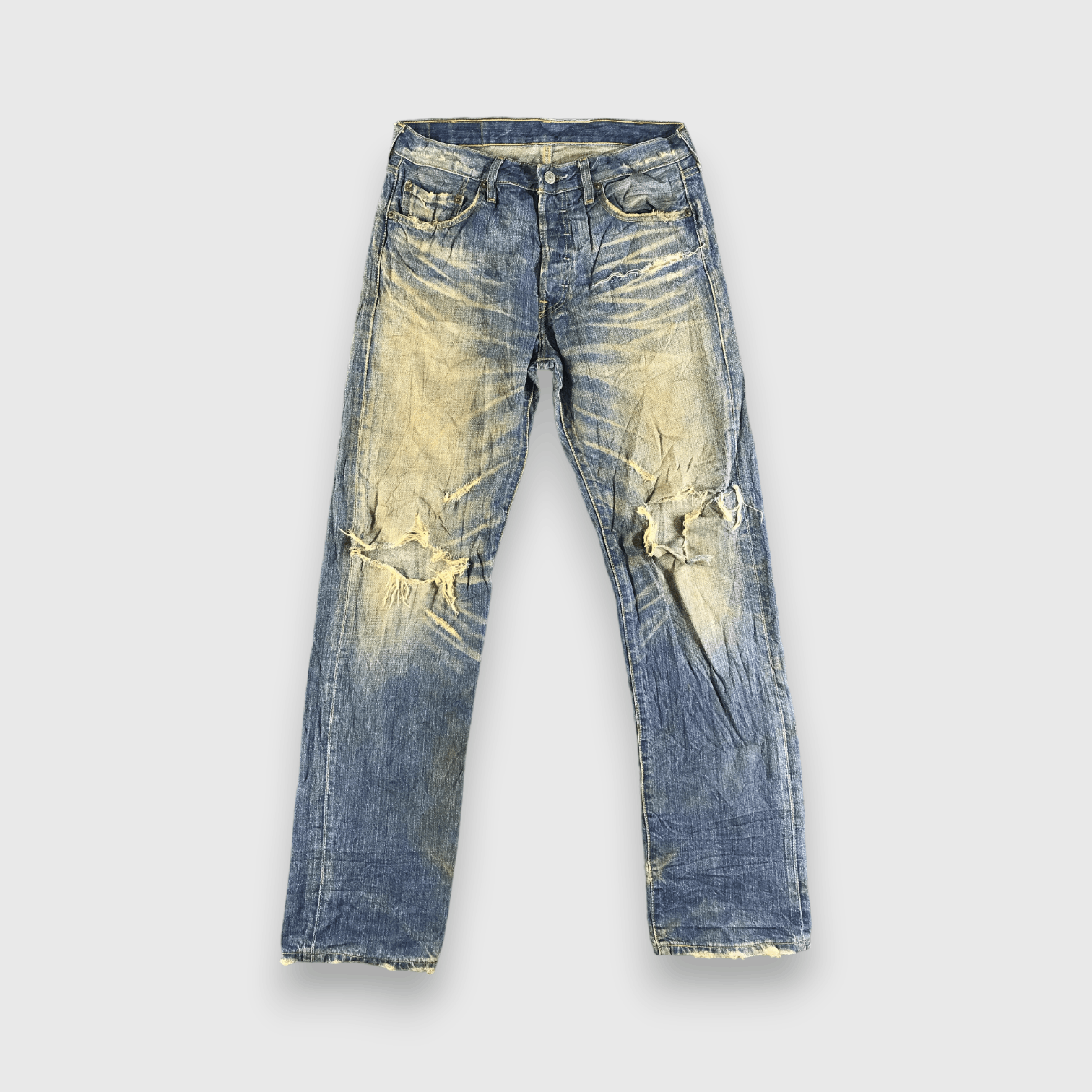 Levi's Vintage 90s Levis 501 Jeans-J3888 Size US 30 / EU 46 - 1 Thumbnail