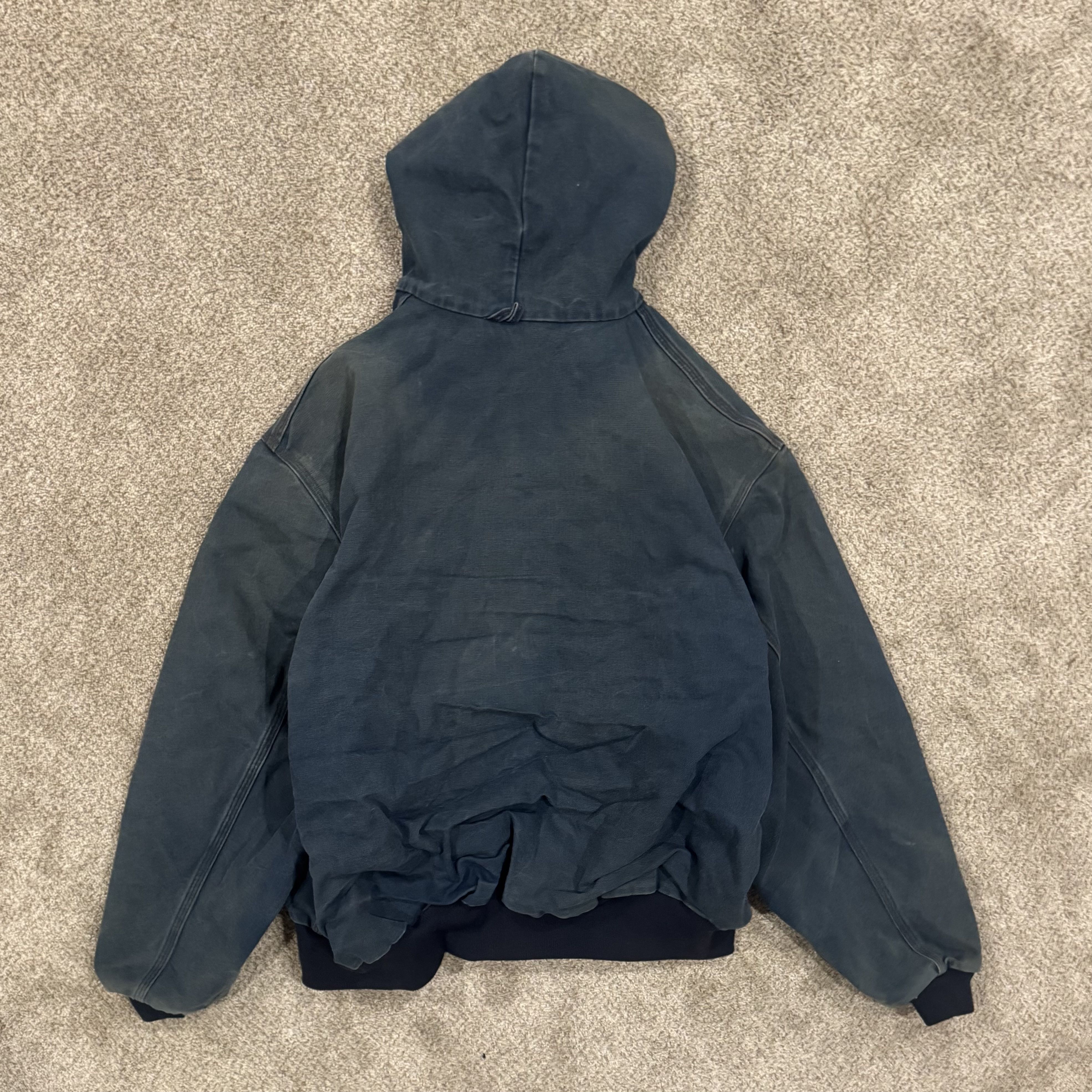 Carhartt Carhartt Men's Blue and Navy Jacket Size US XL / EU 56 / 4 - 4 Thumbnail