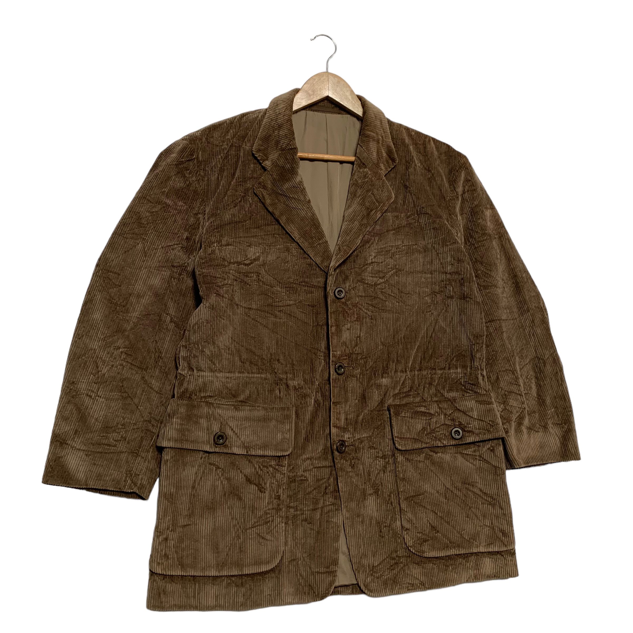 Burberry Vintage Burberrys Corduroy Jacket Size US M / EU 48-50 / 2 - 3 Thumbnail