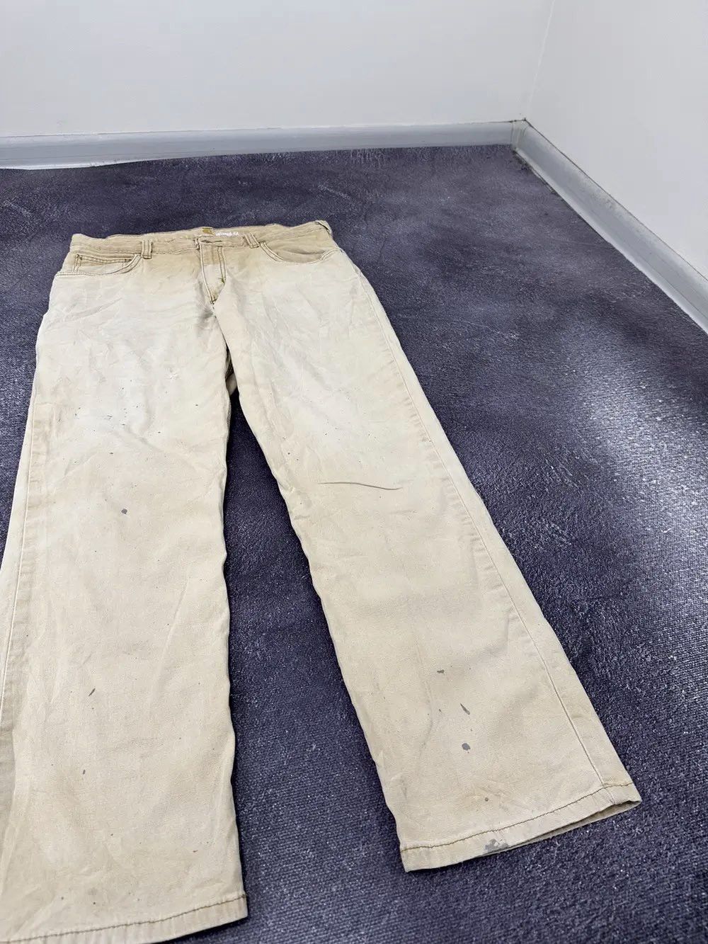 Carhartt Vintage Carhartt Opium Faded Relaxed Fit USA Hype Work Pants Size US 34 / EU 50 - 13 Thumbnail