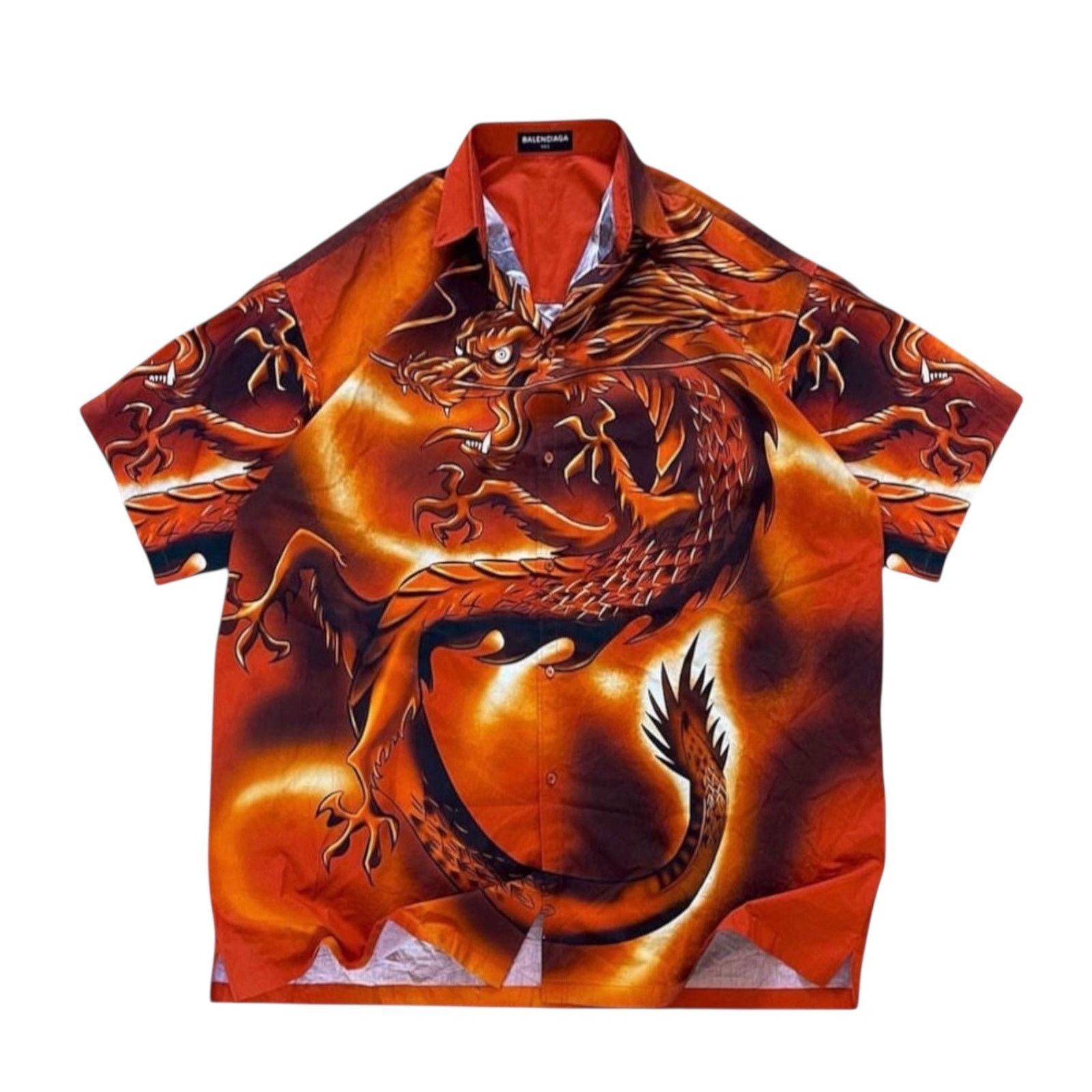Balenciaga Balenciaga SS18 “Dragon” Shirt Size US L / EU 52-54 / 3 - 1 Thumbnail