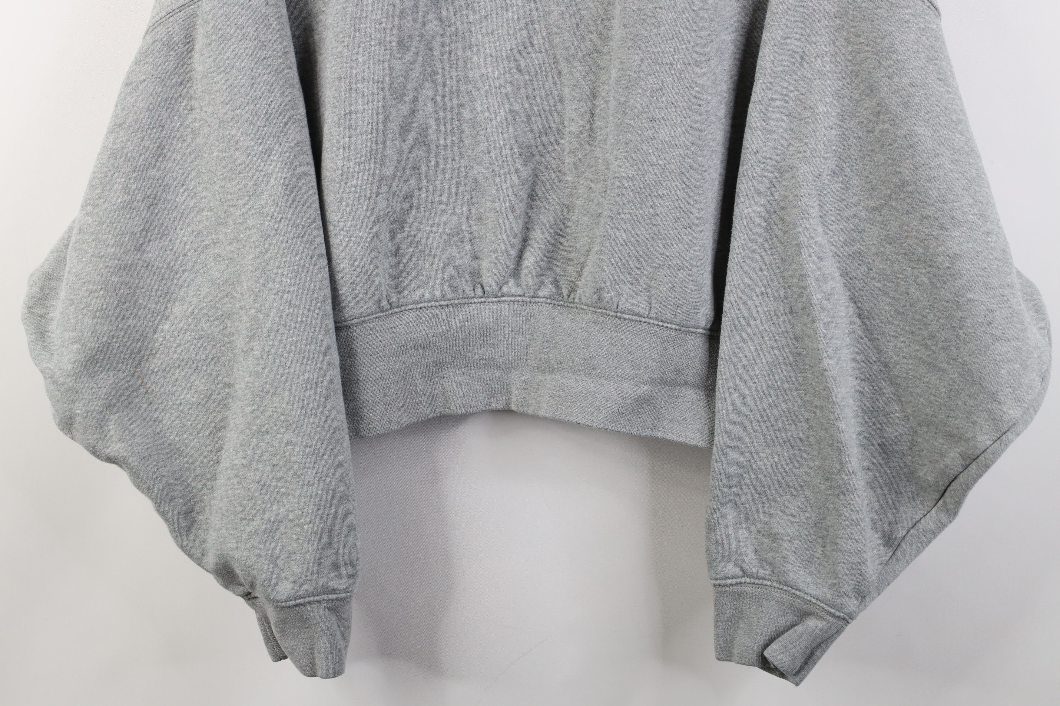 Nike Vintage Y2K Nike Center Swoosh Cropped Oversized Sweatshirt Size M / US 6-8 / IT 42-44 - 3 Thumbnail