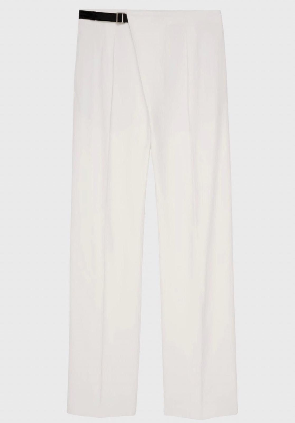 Zara Zara Mens Pants Wrap Trousers US 31 White Straight leg Size US 32 / EU 48 - 3 Thumbnail