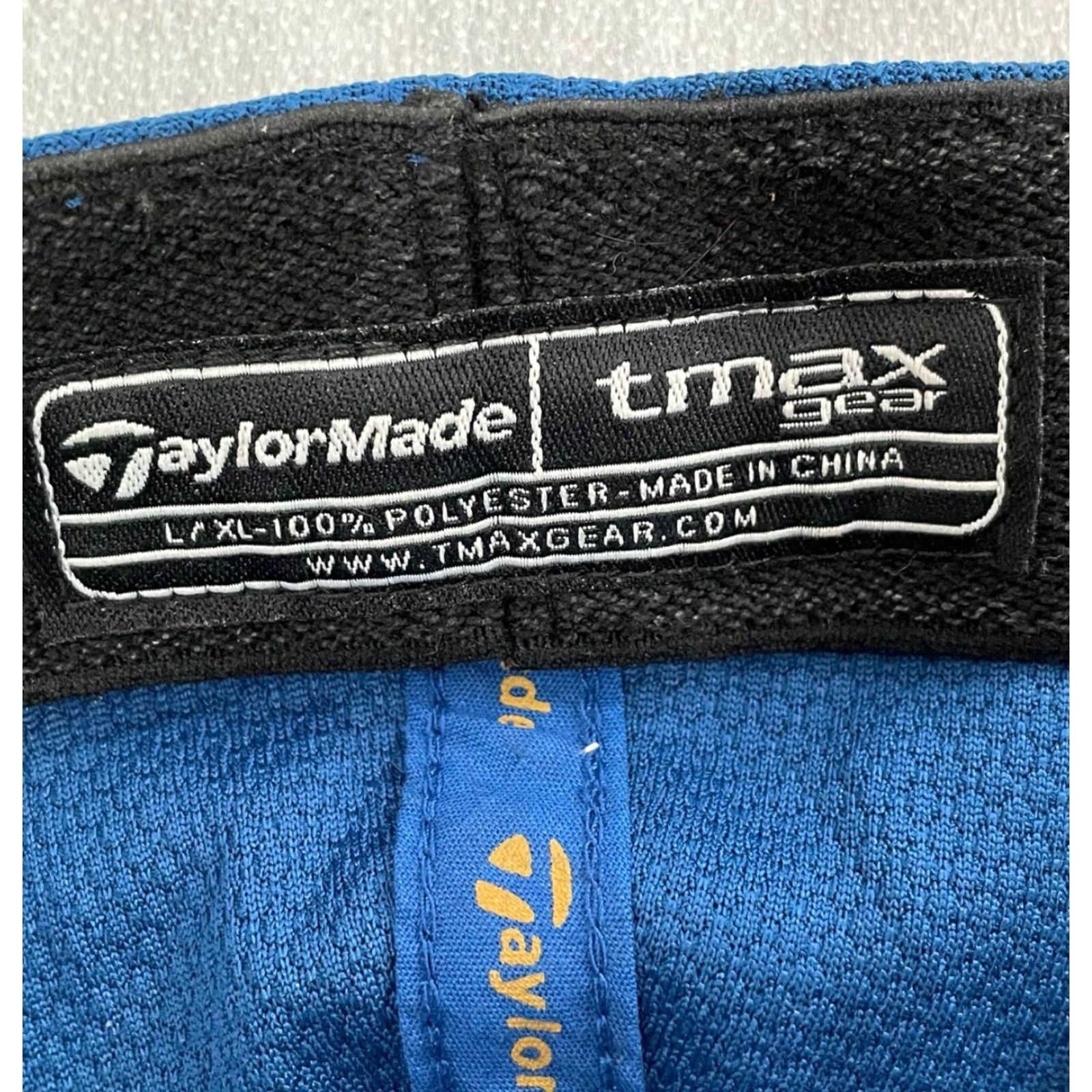 TaylorMade TaylorMade Hat Cap Adult Blue L-XL tmax Gear Logo Mens Golf Style Hat Size ONE SIZE - 6 Thumbnail
