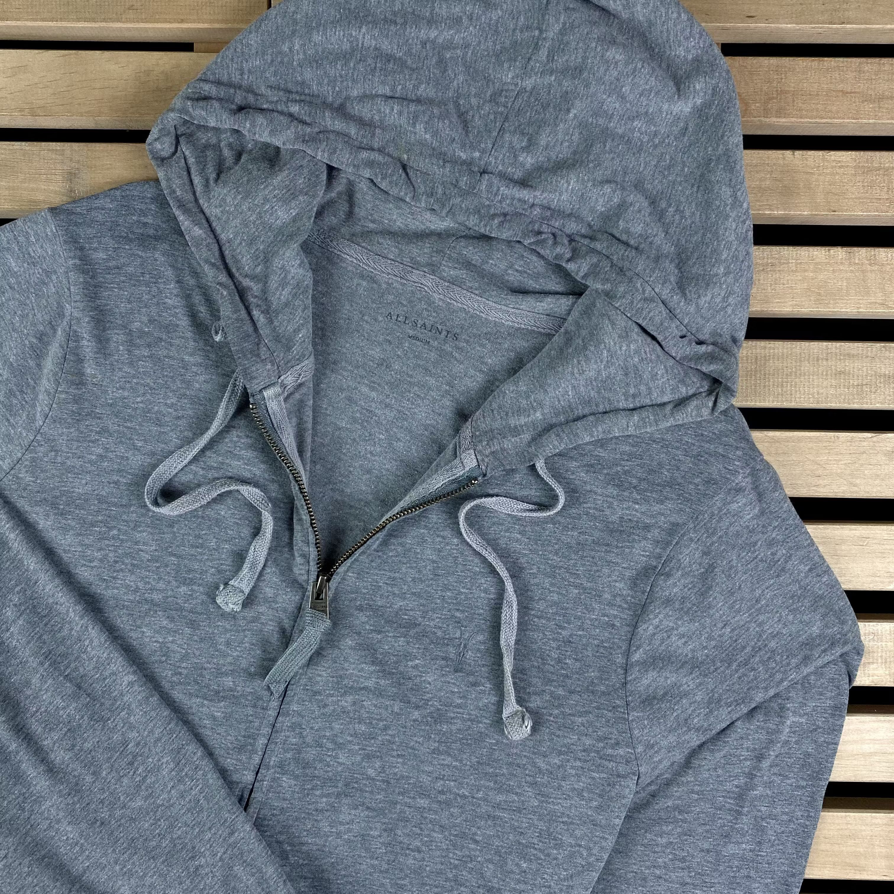 Allsaints Mens Zip Hoodie Allsaints Size M Size US M / EU 48-50 / 2 - 2 Thumbnail