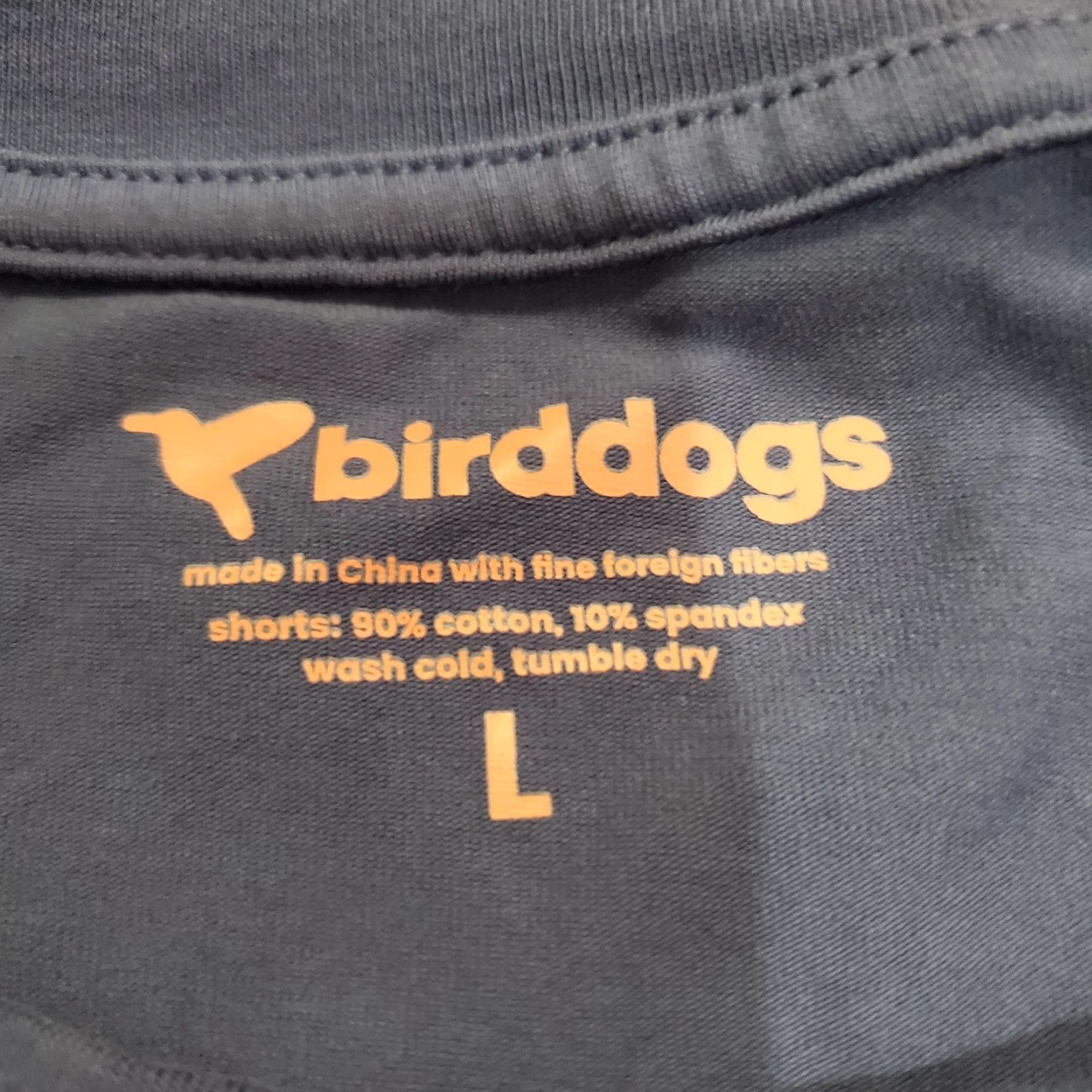Vintage Birddogs Shirt Mens Large Blue Logo Back Graphic Tee Tagless Stretch Casual Size US L / EU 52-54 / 3 - 5 Thumbnail