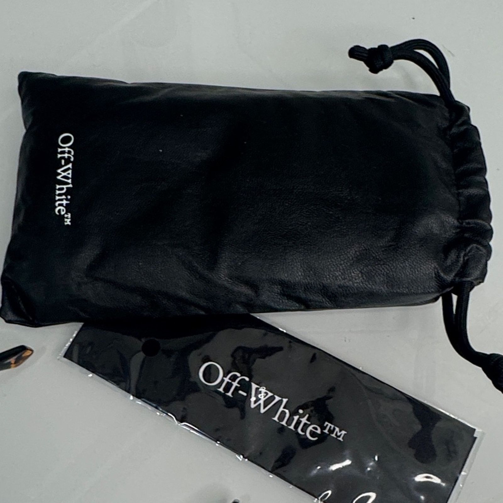 Off-White Off-White Tortoise Sunglasses with Rose Lenses Size ONE SIZE - 2 Thumbnail
