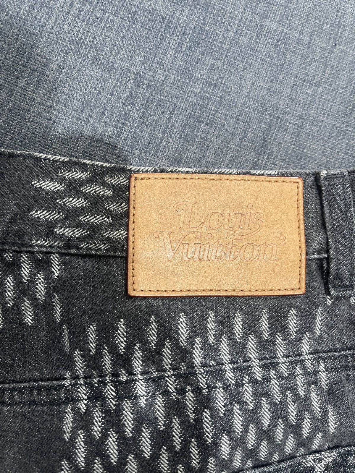 Louis Vuitton Louis Vuitton Nigo Grey Giant Damier Monogram Jeans Size US 30 / EU 46 - 2 Thumbnail