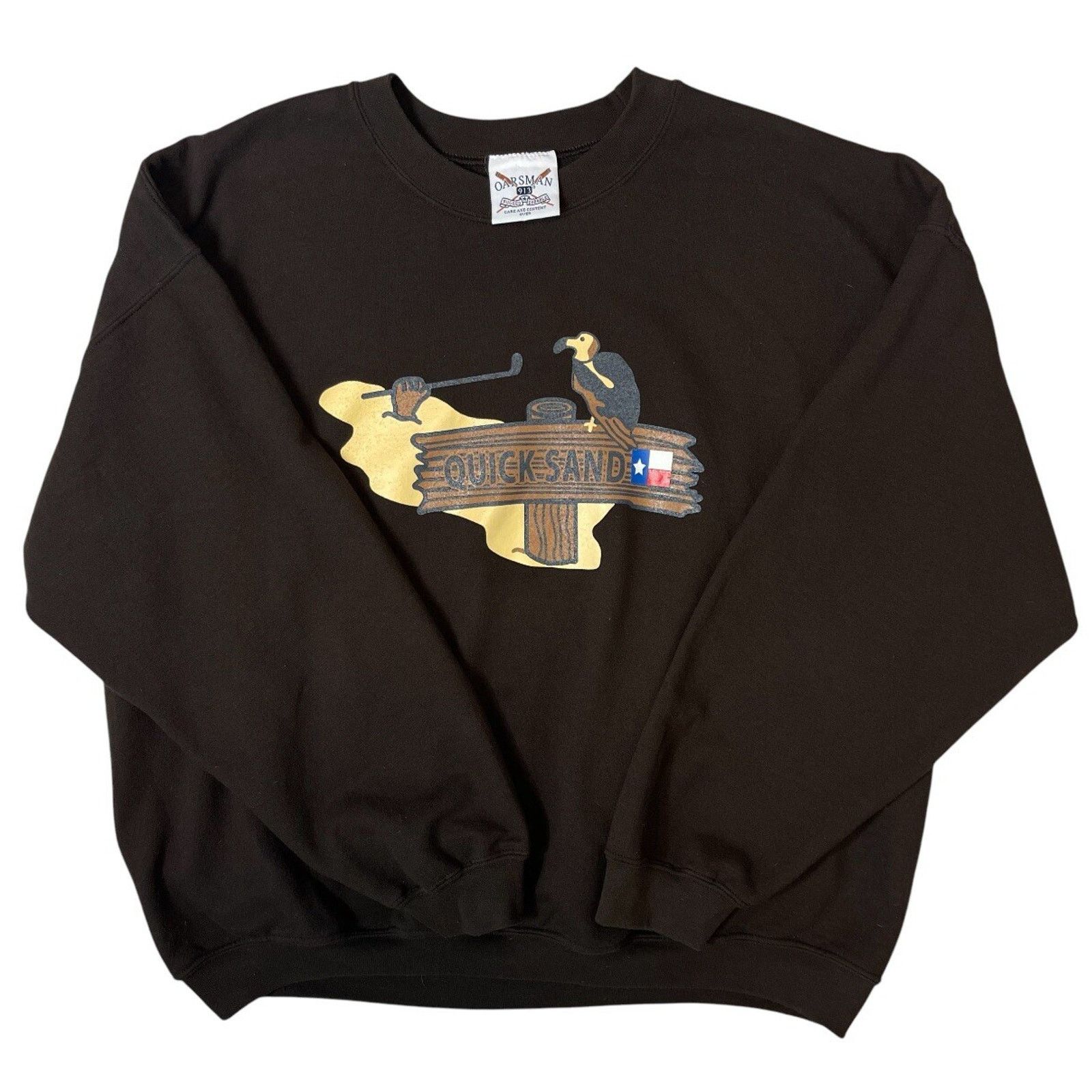 Other Vintage Oarsman 913 Texas Quicksand Sweatshirt XXL 90s Golf Size US XXL / EU 58 / 5 - 9 Thumbnail