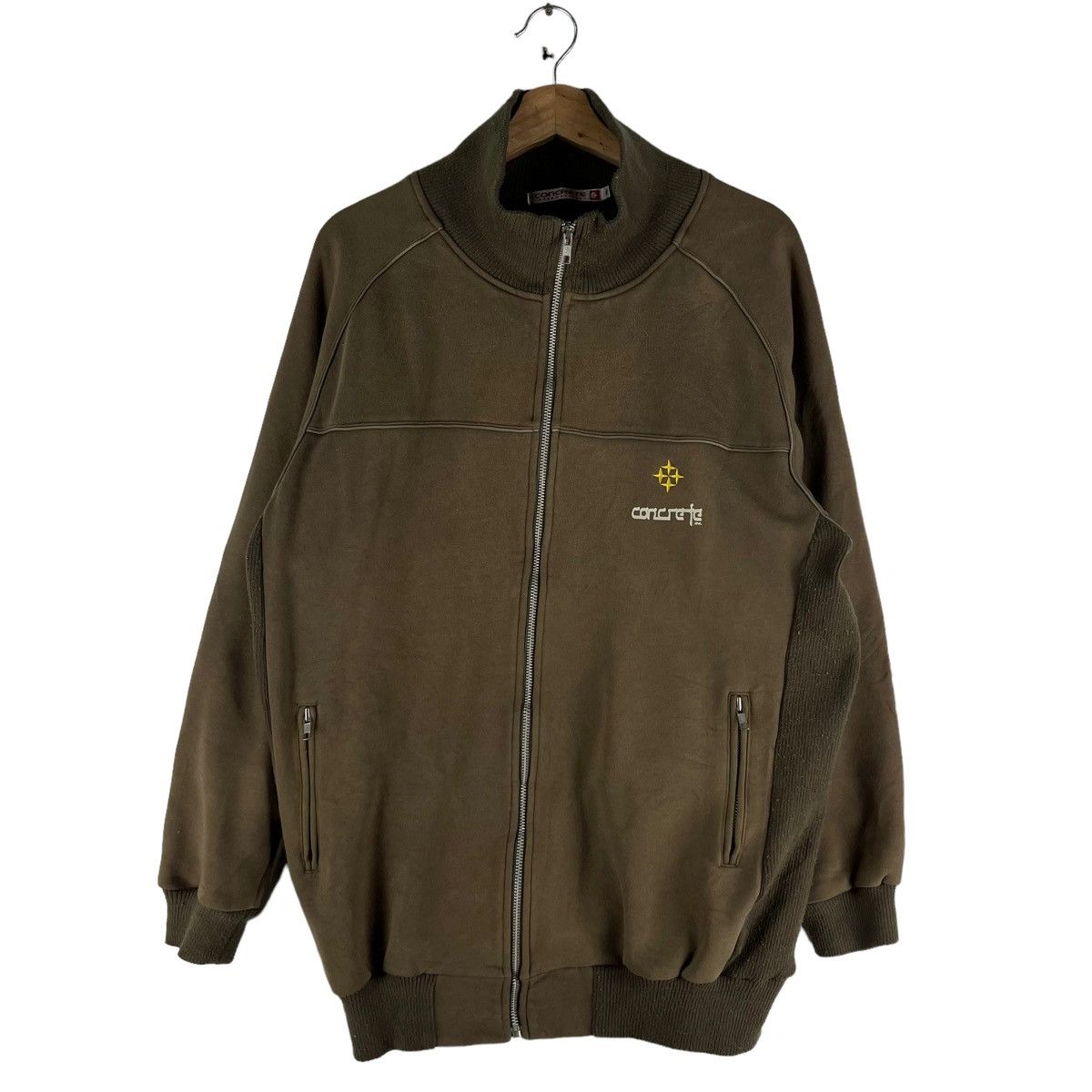 Japanese Brand × Vintage 🔥VINTAGE WORKER GARMENTS ZIPPER JACKET CONCRETE Size US XL / EU 56 / 4 - 1 Thumbnail