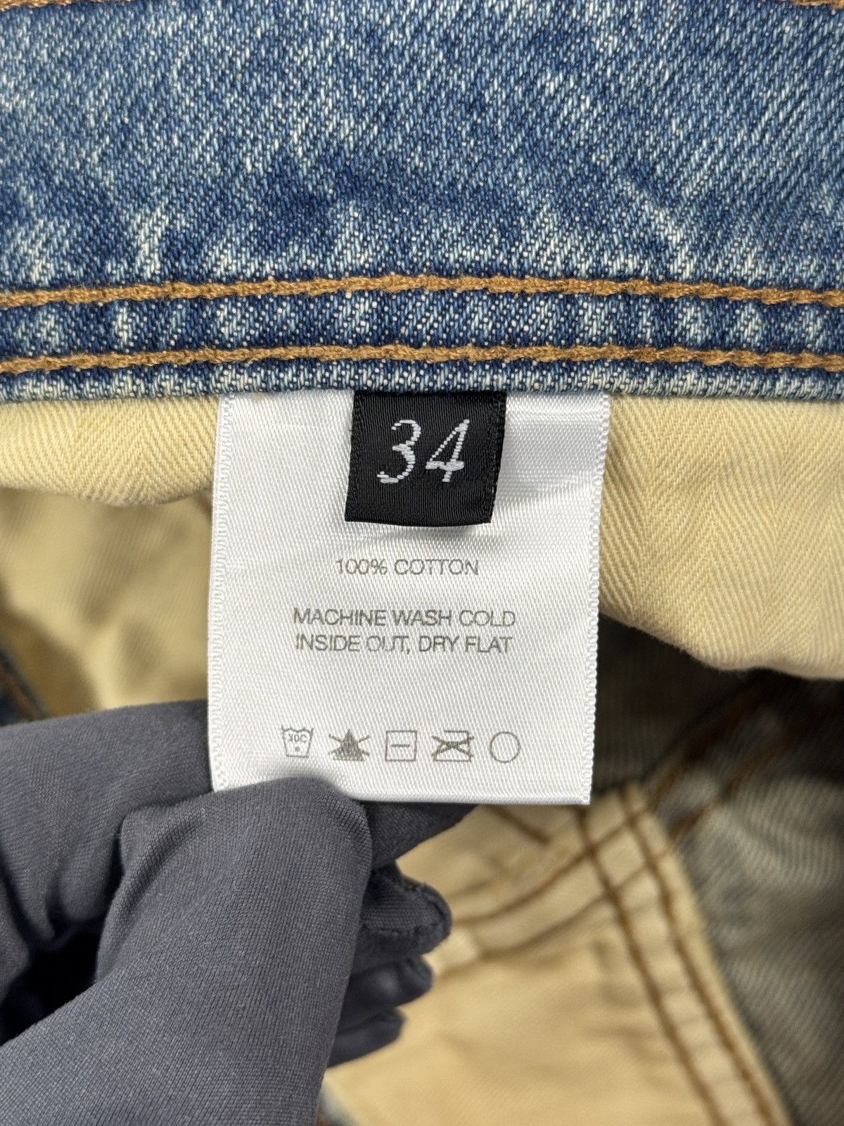 Enfants Riches Deprimes STRAIGHT LEG JEANS ANTIQUE LIGHT BLUE Size US 34 / EU 50 - 7 Thumbnail