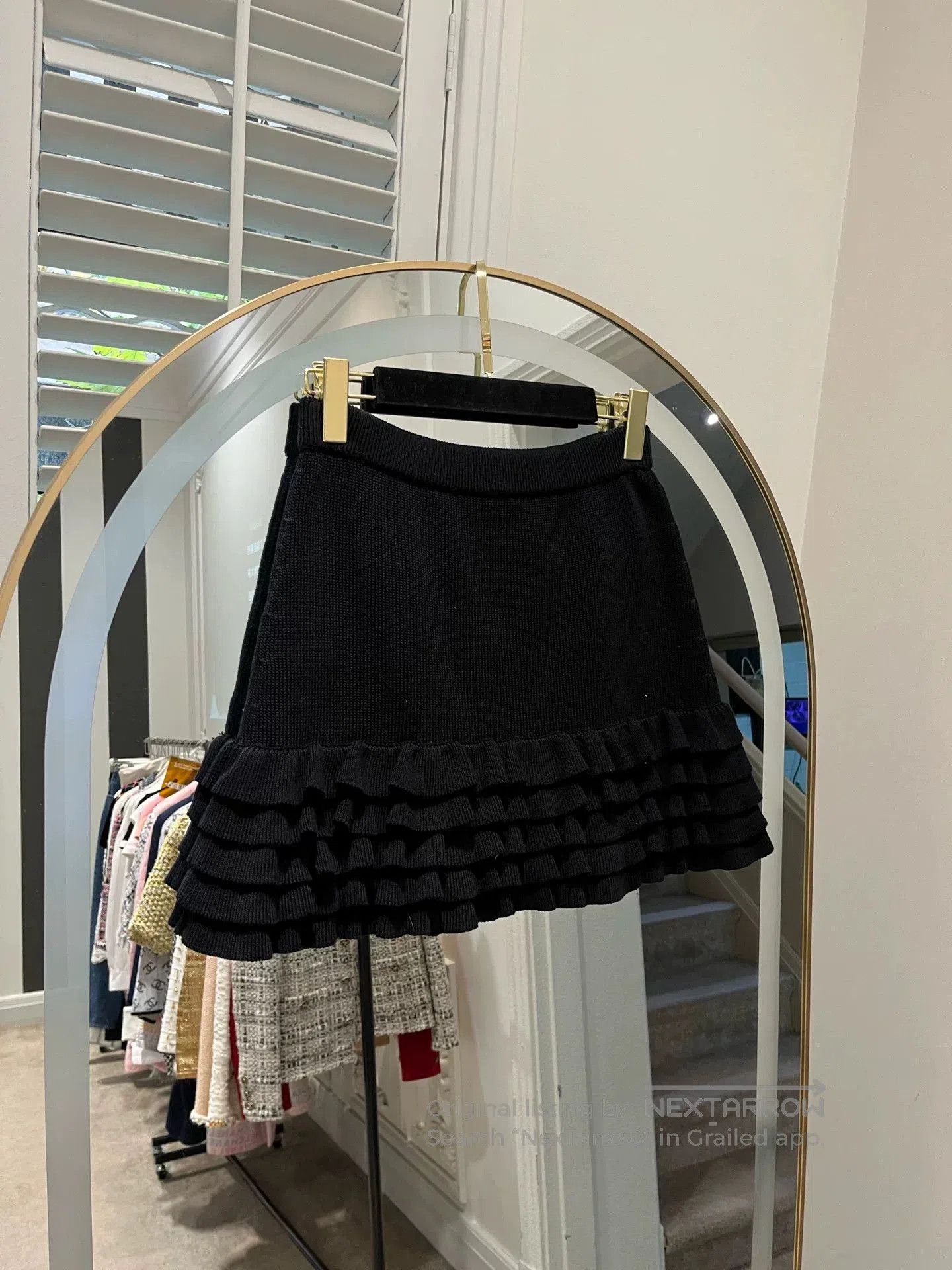 Chanel Chanel 21C Knit Cake Skirt FR34. Size US 34 / EU 50 - 2 Thumbnail