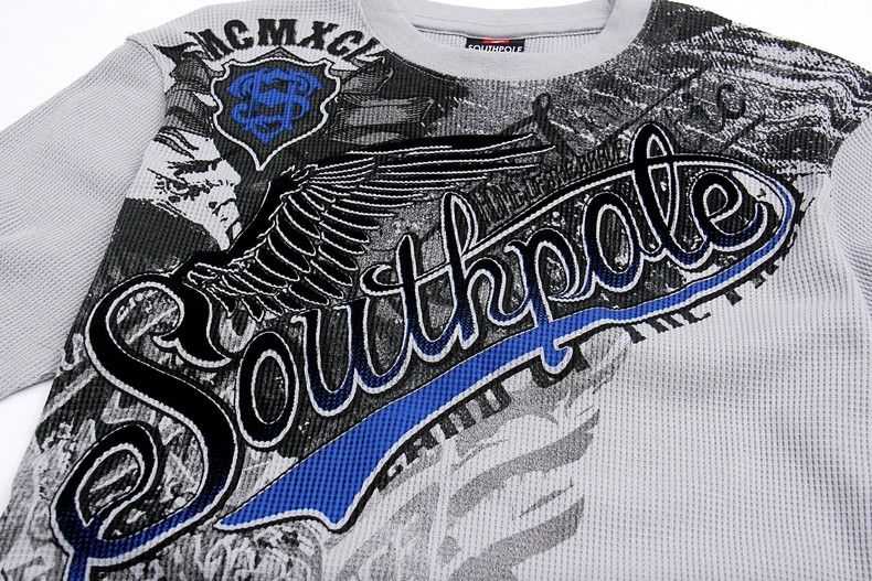 Southpole southpole grunge printed long sleeved t-shirt Size US XL / EU 56 / 4 - 2 Thumbnail
