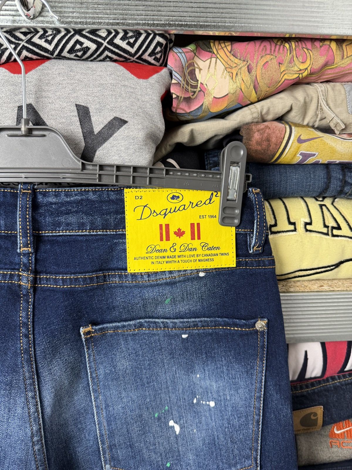 Dsquared2 Dsquared2 🇮🇹 Jeans Made In Italy Avant Garde Size US 34 / EU 50 - 8 Thumbnail