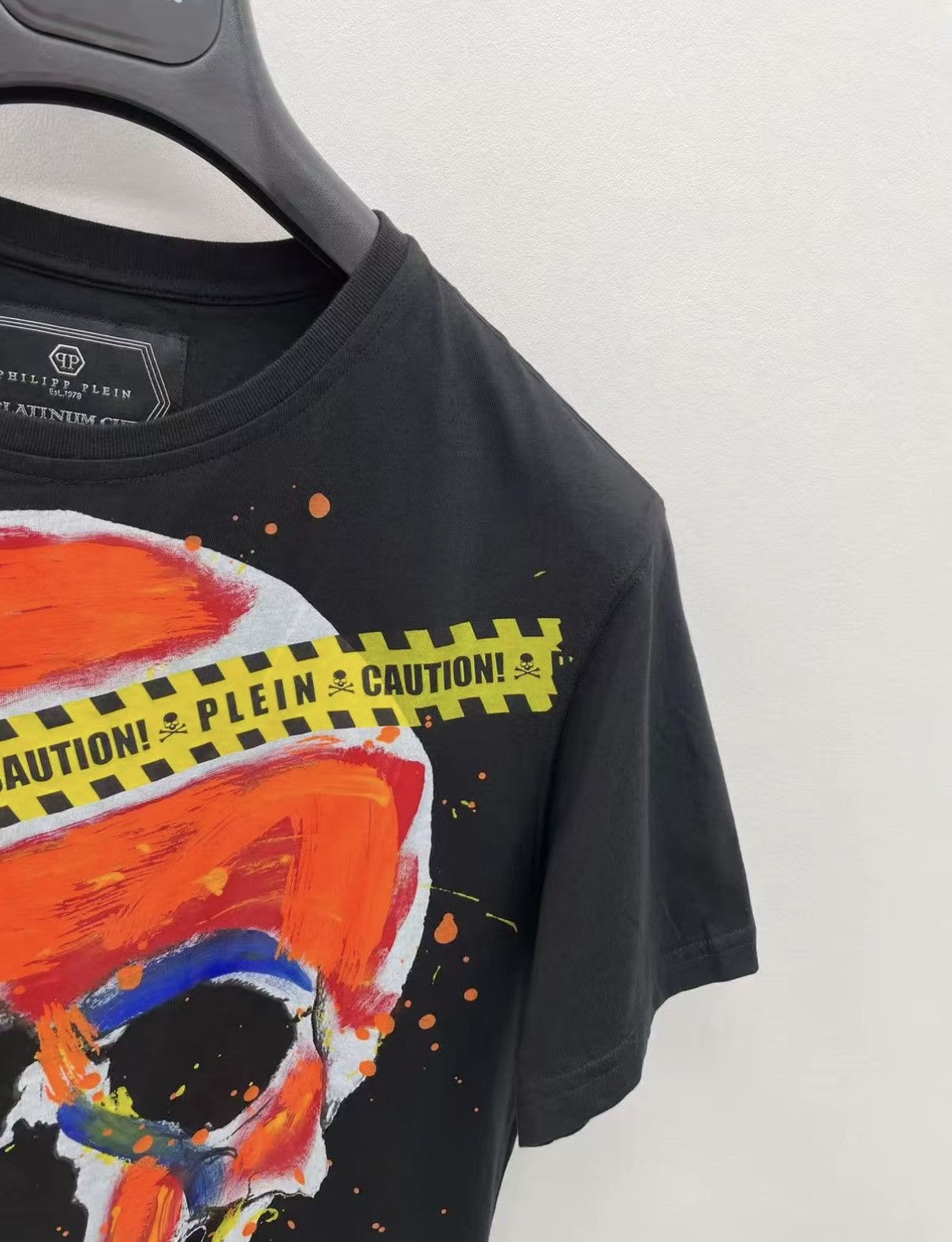 Philipp Plein PHILIPP PLEIN 100% Cotton Short Sleeve T-shirt J30 Size US S / EU 44-46 / 1 - 6 Thumbnail
