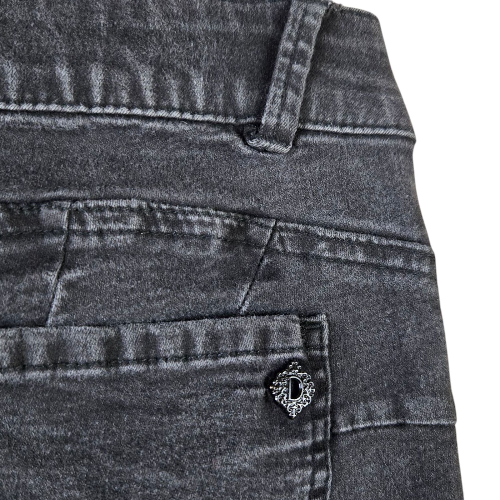 Other Democracy Black "Ab"Solution Skinny Jeans Size 12 Size 34" / US 12 / IT 48 - 7 Thumbnail
