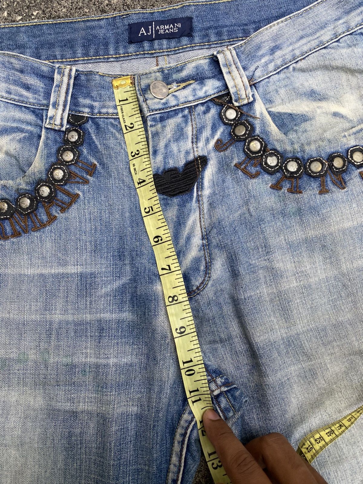 Armani Vintage Armani Jeans Pants - Emporio Armani Size US 32 / EU 48 - 16 Thumbnail