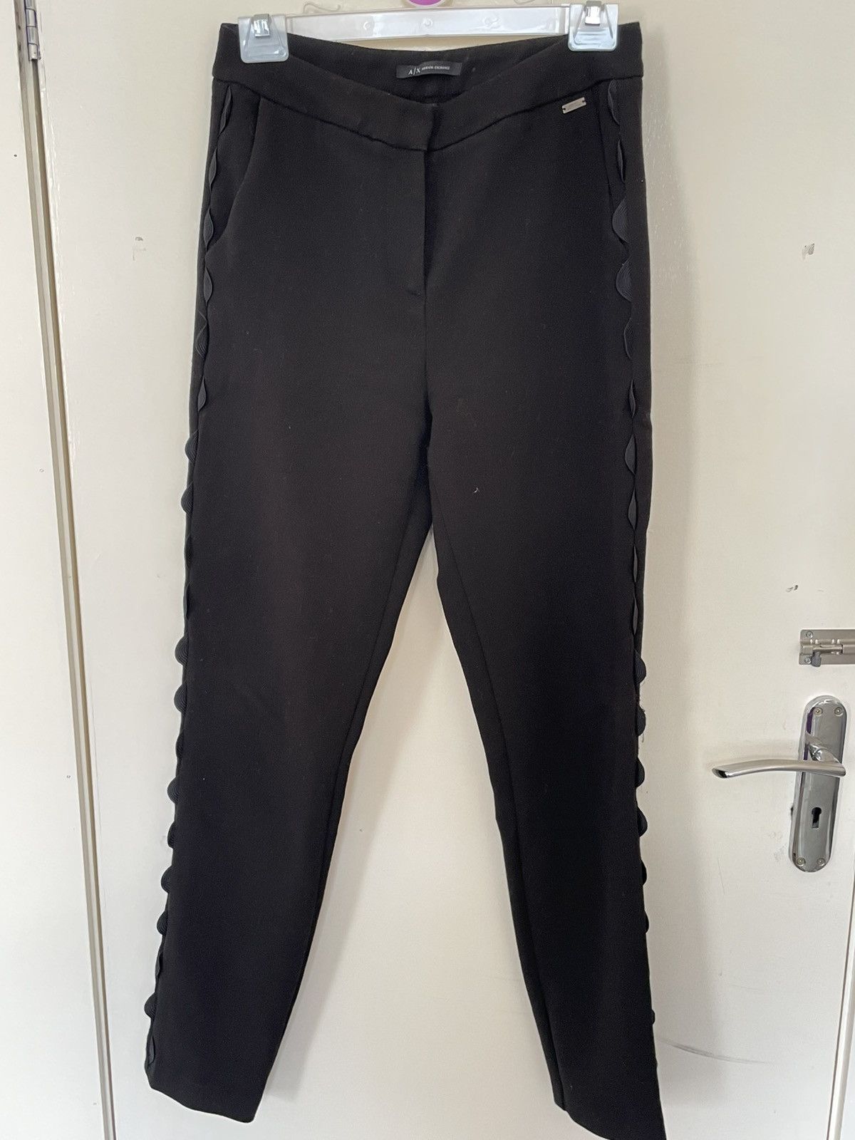 Armani Exchange Armani Exchange trousers with side accents Size 28" / US 6 / IT 42 - 1 Thumbnail