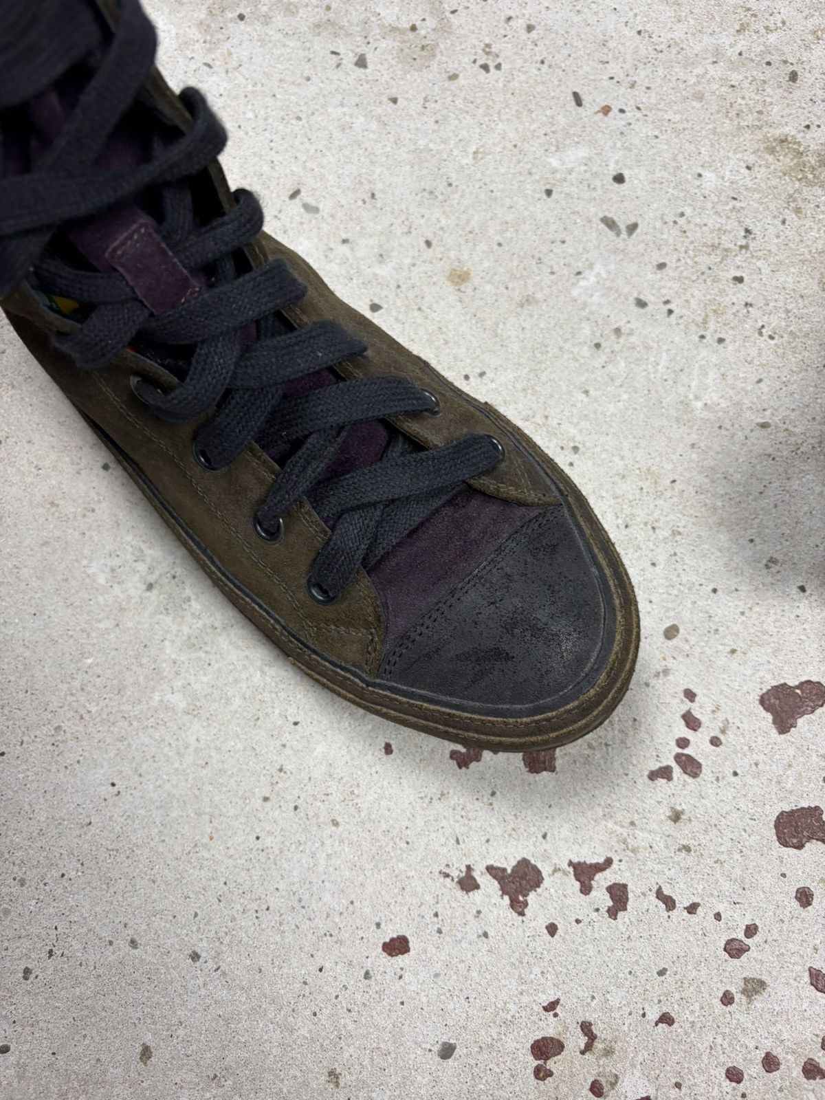 Ann Demeulemeester Ann Demeulemeester Scamosciato Suede High Top Sneakers Size US 10 / IT 40 - 4 Thumbnail