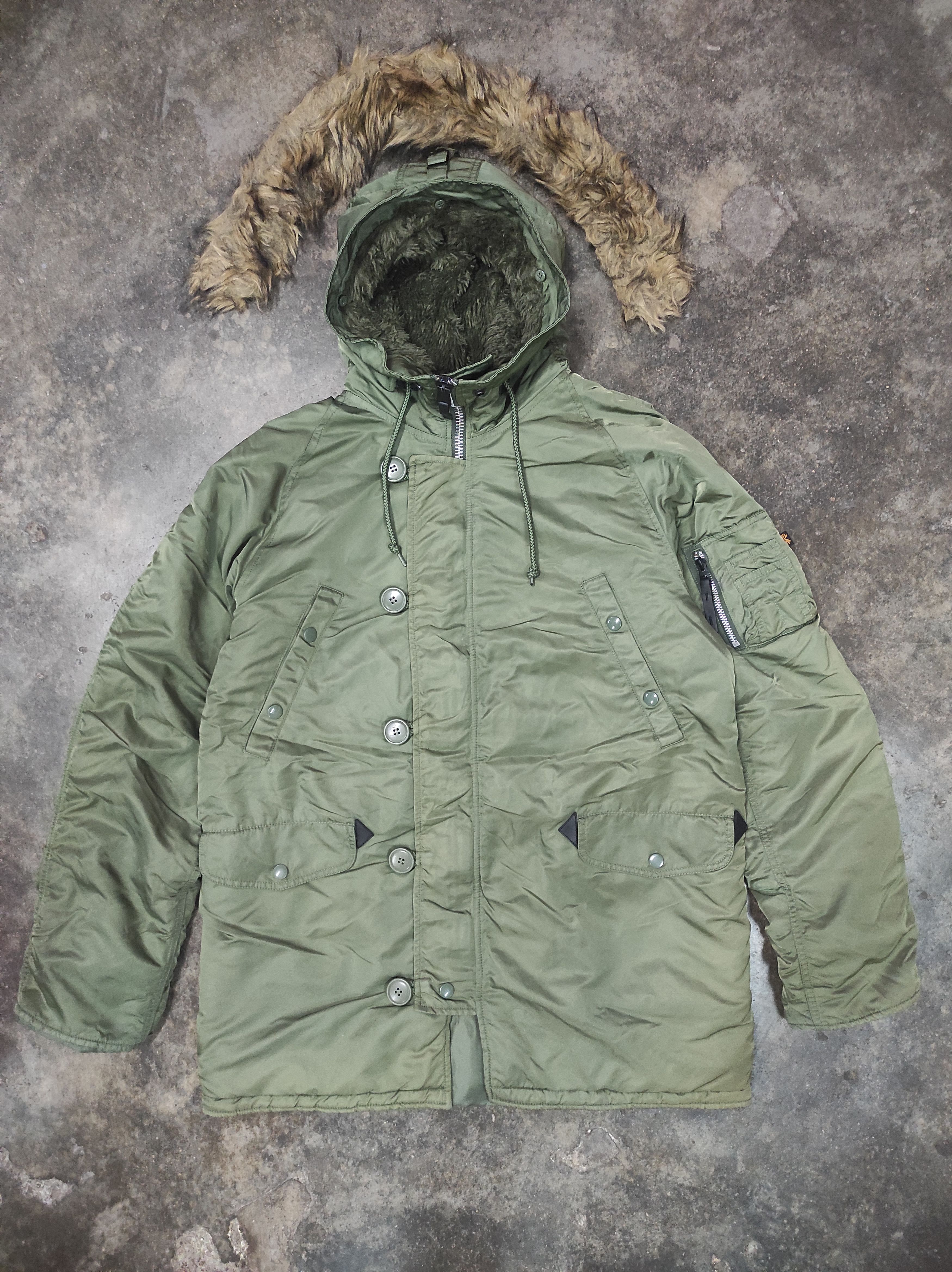 ALPHA INDUSTRIES PARKA EXTREME COLD WEATHER TYPE N-3B