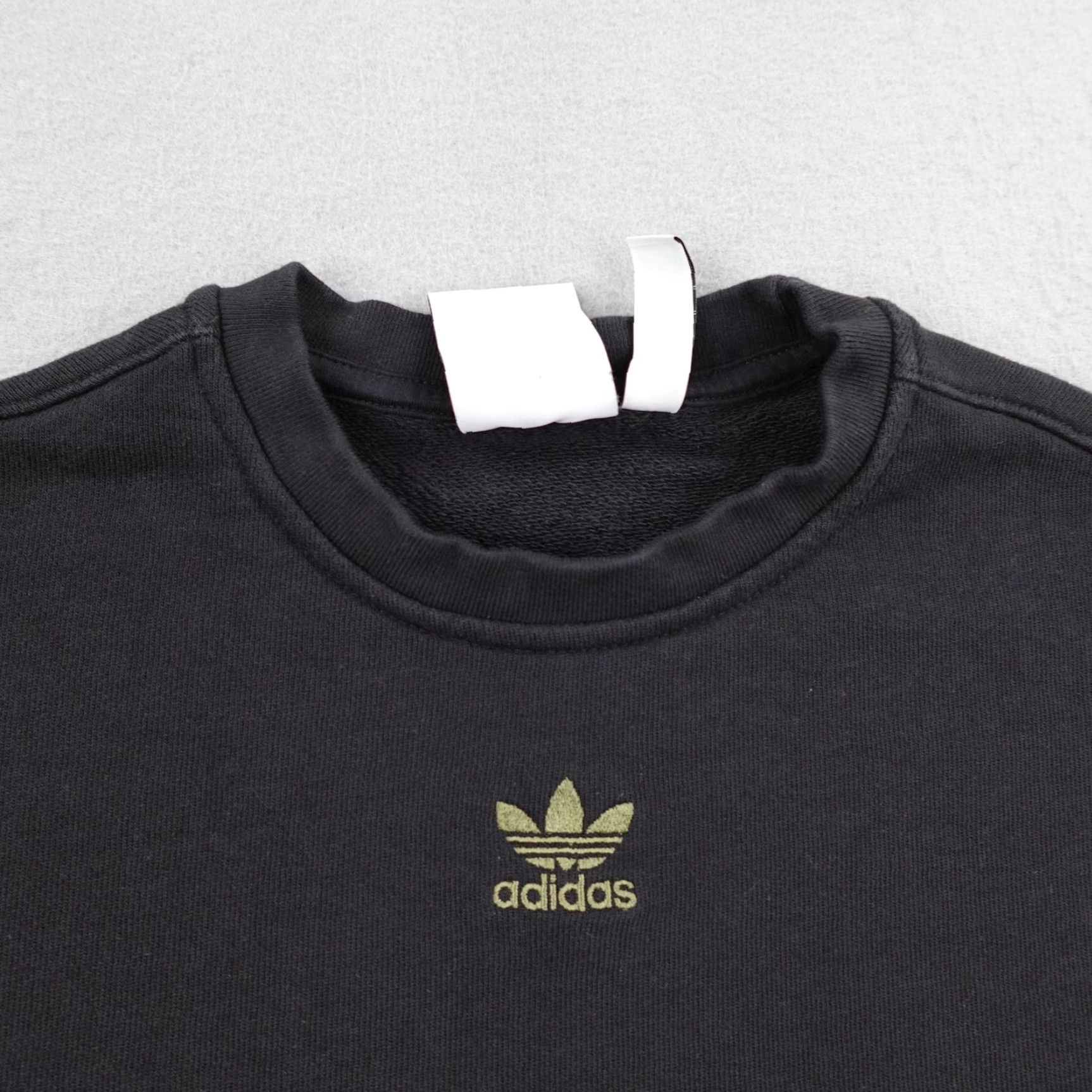 Adidas Adidas Sweatshirt Men Small Black Green Camo Trefoil Crewneck Pullover Knit, Regular Fit, All Seasons, Logo, Outdoors/Sports Size US S / EU 44-46 / 1 - 2 Thumbnail
