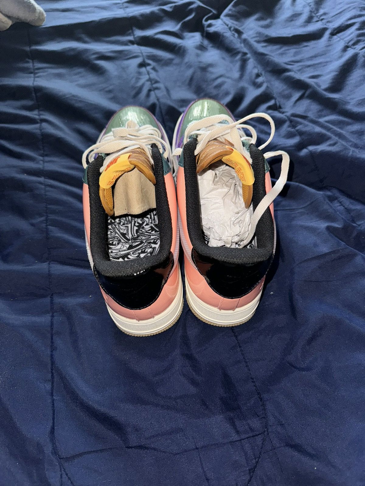Nike × Undefeated Undefeated Multi-patent Wild Berry Size US 12 / EU 45 - 6 Thumbnail