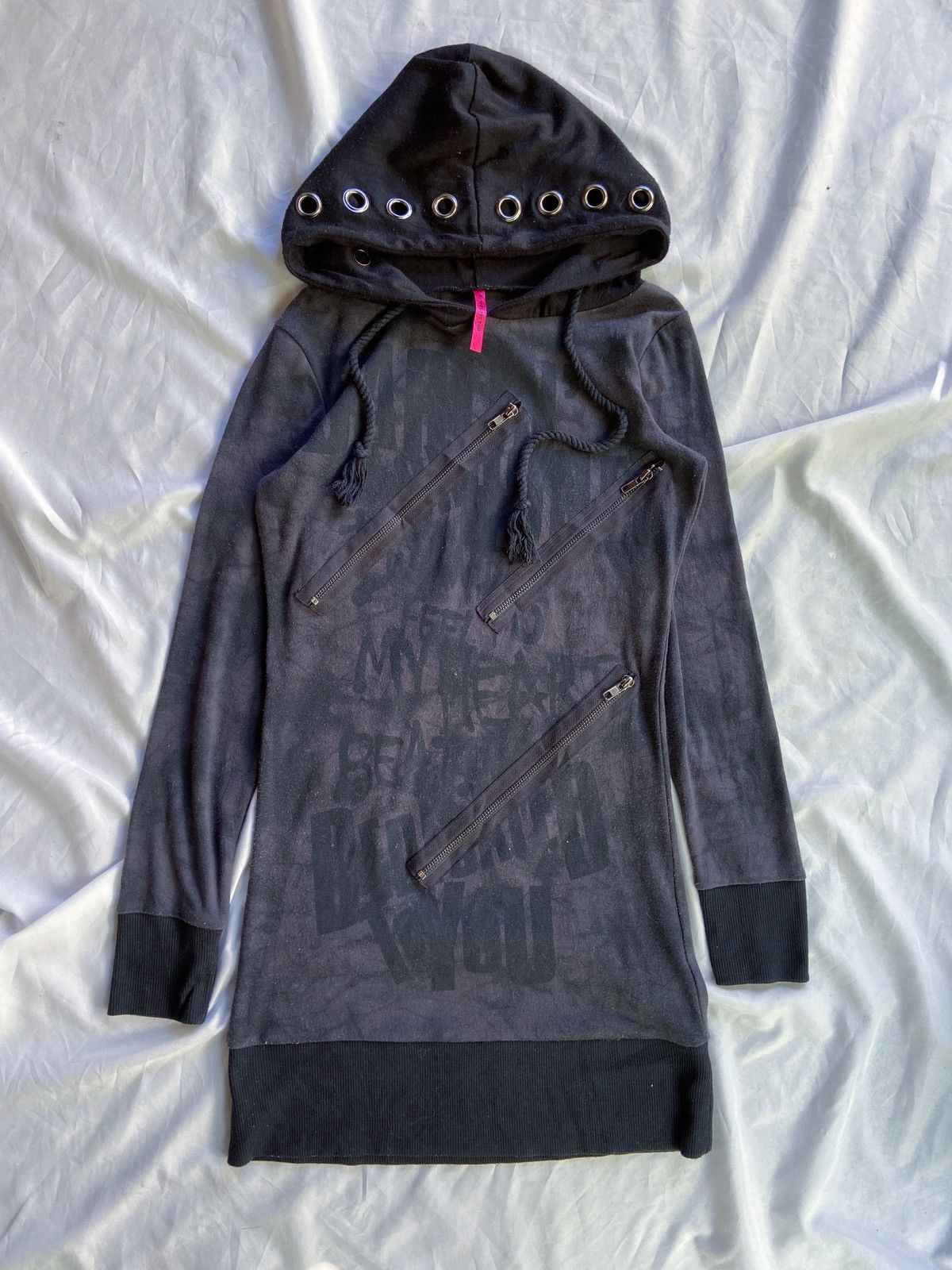 Japanese Brand TRY TO LOVE YOU PUNK STYLE HOODIE Size US S / EU 44-46 / 1 - 1 Thumbnail