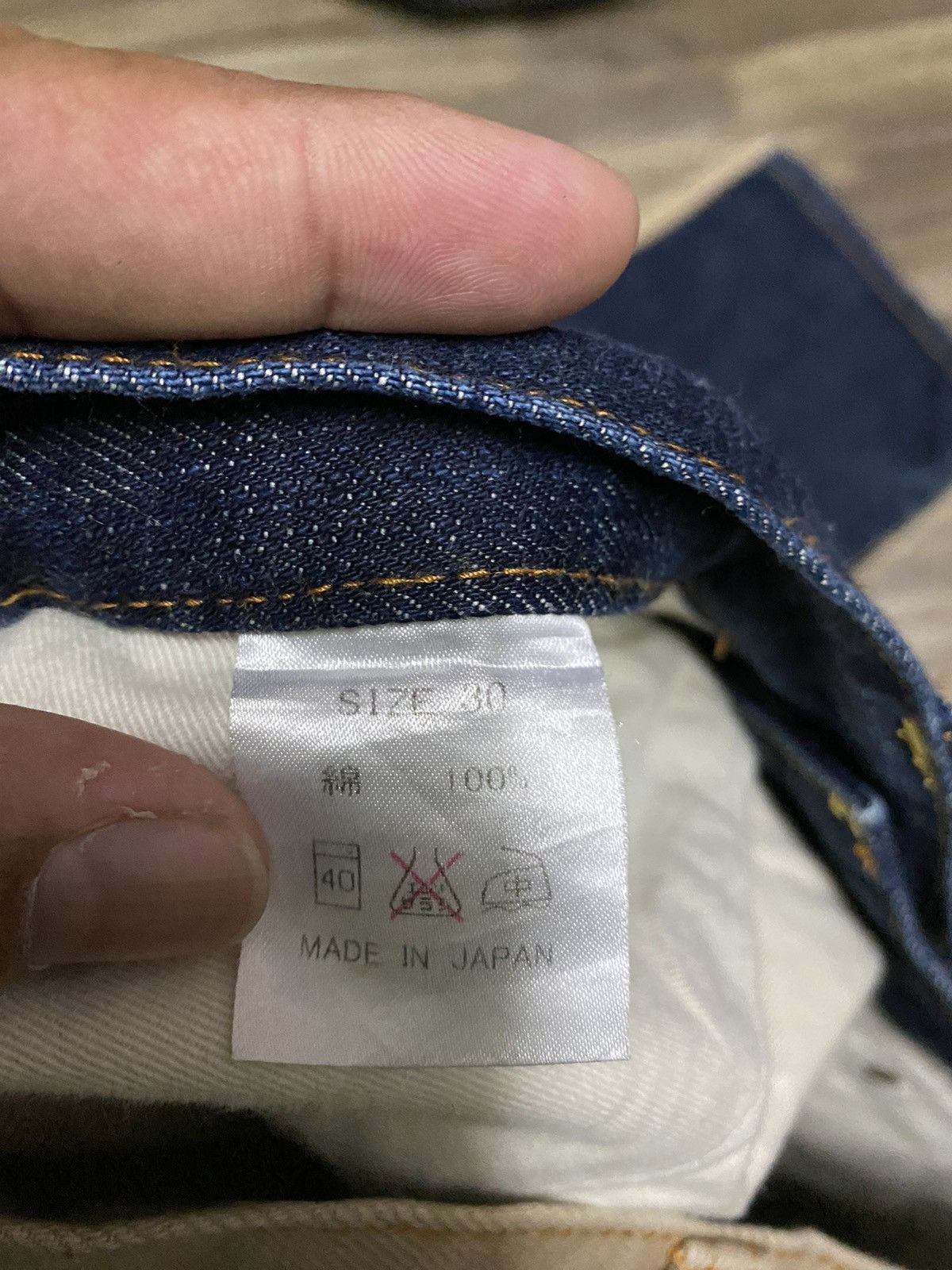 Japanese Brand × KOJIMA GENES × Vintage Vintage Kojima Genes Japanese Denim Jeans Size US 30 / EU 46 - 8 Thumbnail