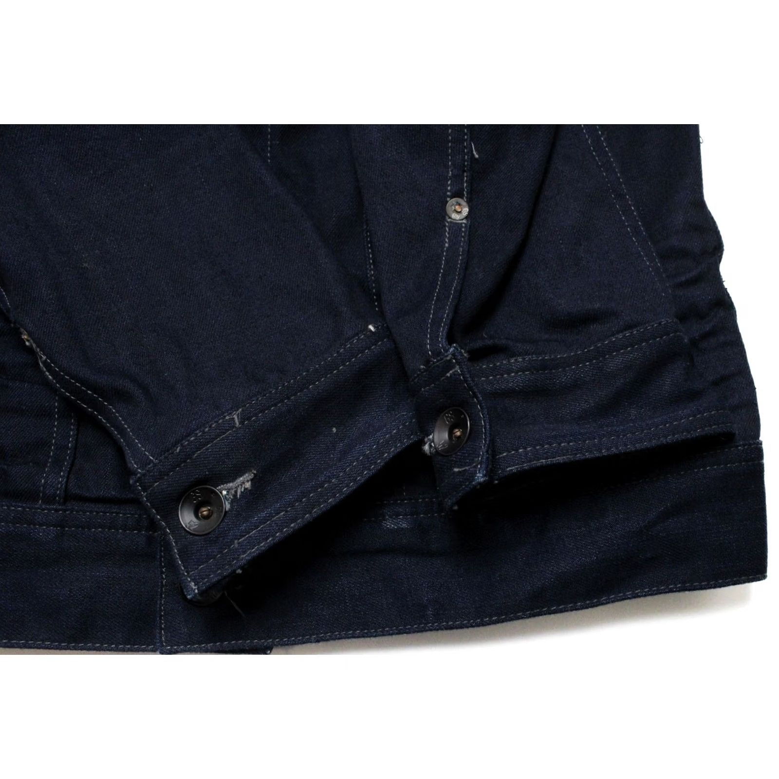 G-Star G-Star Slim Tailor Jacket Men Small Denim Faded Painted Whiskers Button Up Jacket Size US S / EU 44-46 / 1 - 7 Thumbnail