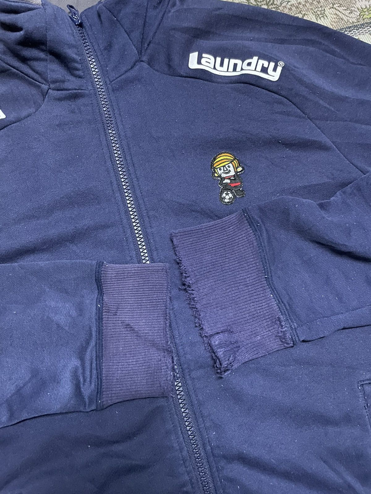 Umbro × Vintage Vintage Umbro x Laundry Zipper Sweater Rare Size US M / EU 48-50 / 2 - 5 Thumbnail
