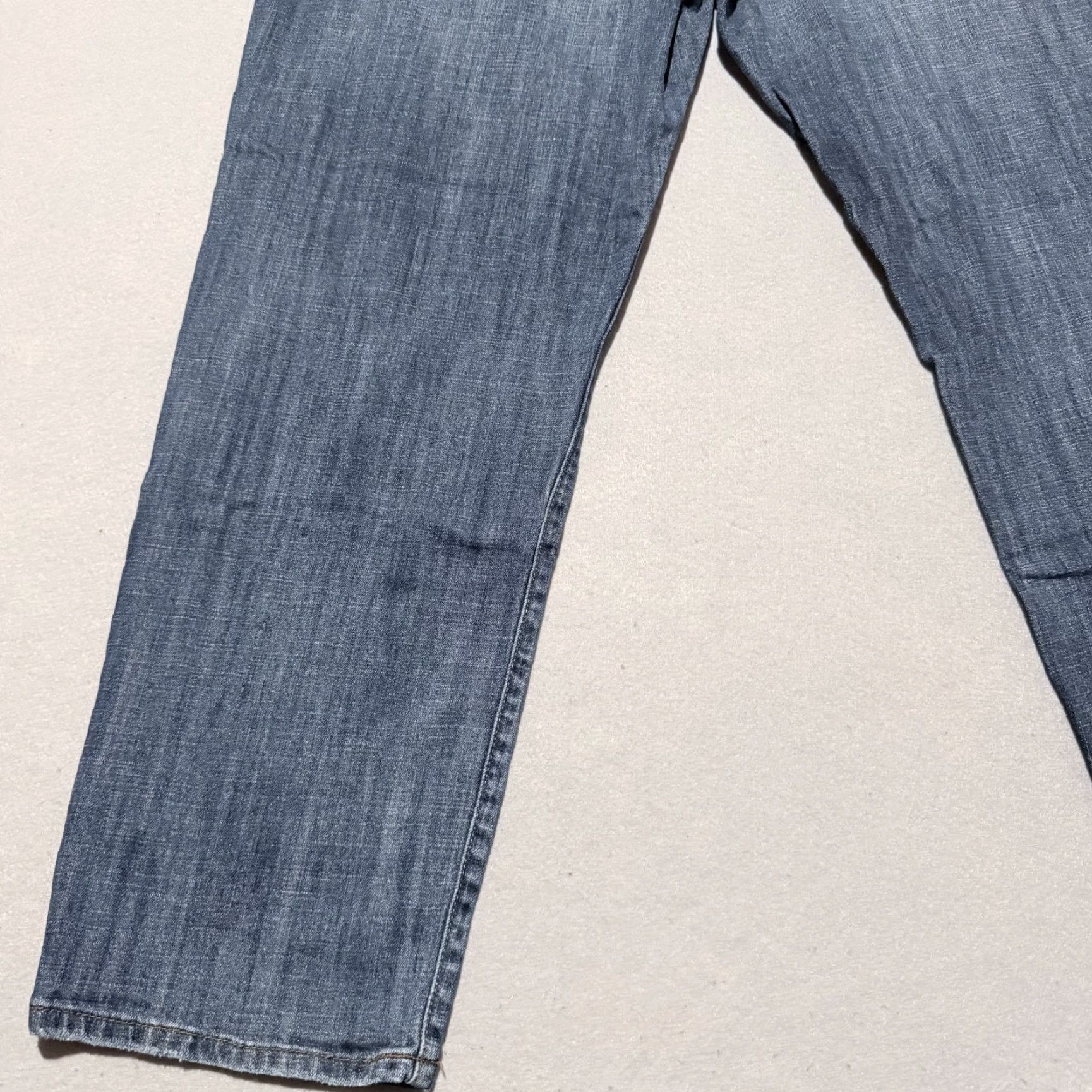 Lucky Brand Lucky Brand 221 Original Straight Jeans Men Blue Denim Mid Rise 40x30 Pockets- 40x30 Size US 40 / EU 56 - 7 Thumbnail