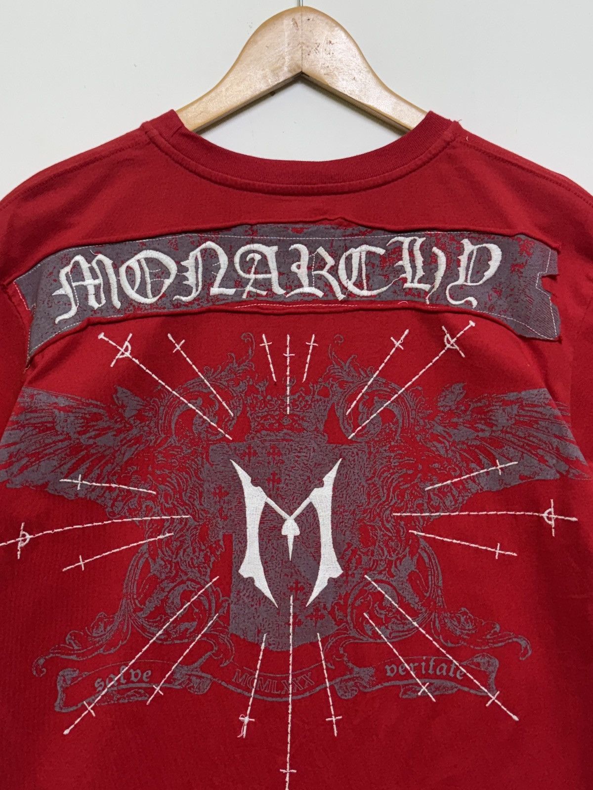 Monarchy Rare Monarchy Sword Back Graphic Embroidery Patches Size US M / EU 48-50 / 2 - 9 Thumbnail